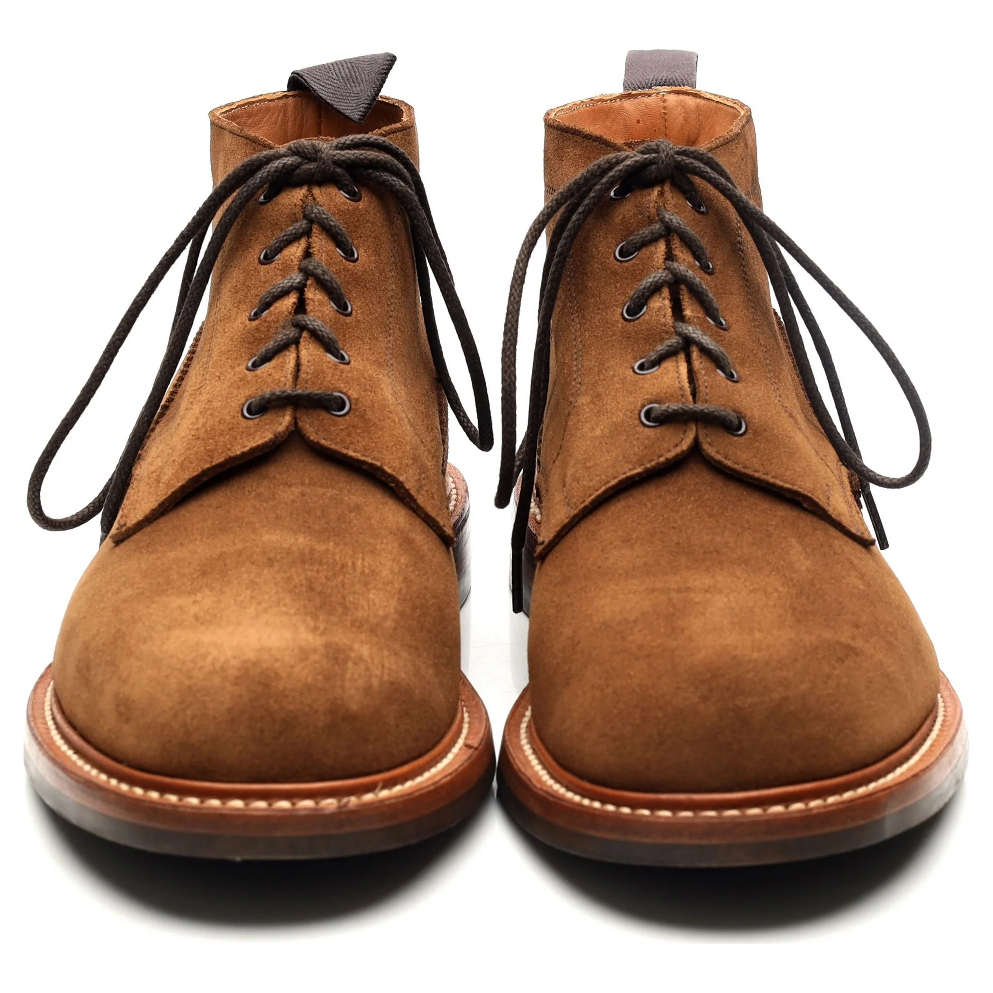 'Evedon' Snuff Tan Brown Suede Boots UK 10 - Image 8