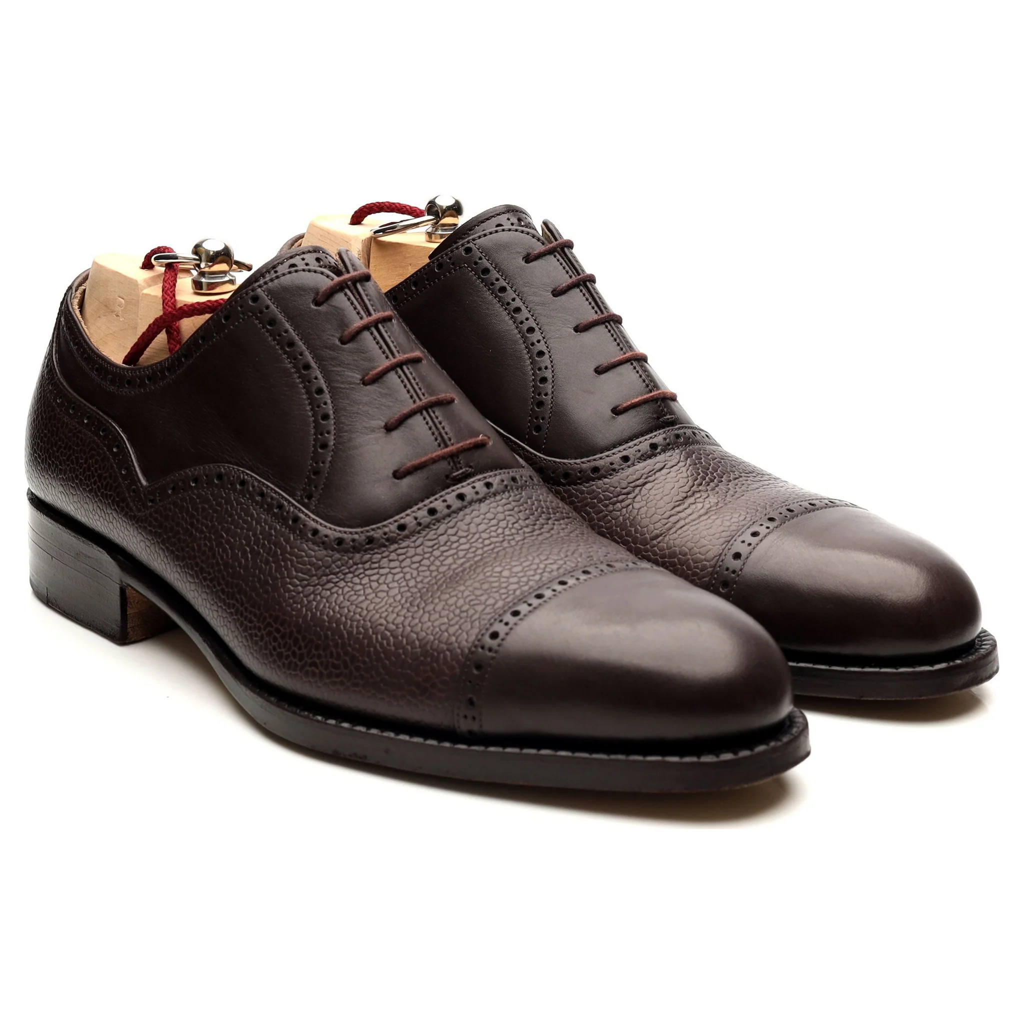 'Alt English II' Dark Brown Leather Oxford Brogues UK 6.5 EU 40.5 - Image 7