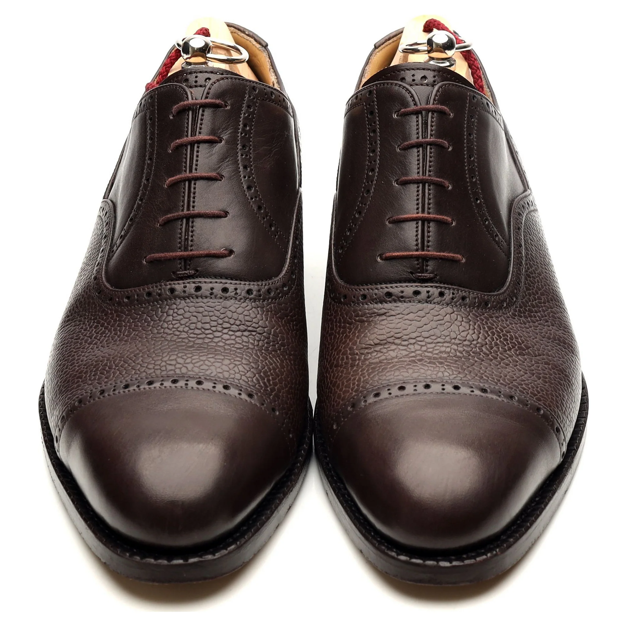 'Alt English II' Dark Brown Leather Oxford Brogues UK 6.5 EU 40.5 - Image 9