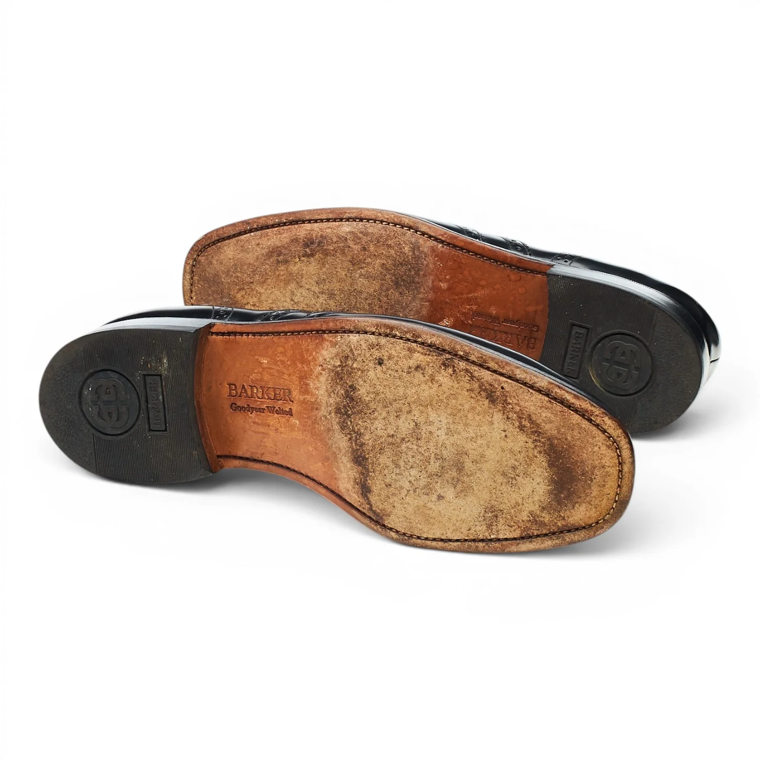 'Venice' Black Leather Brogues UK 7 G - Image 5