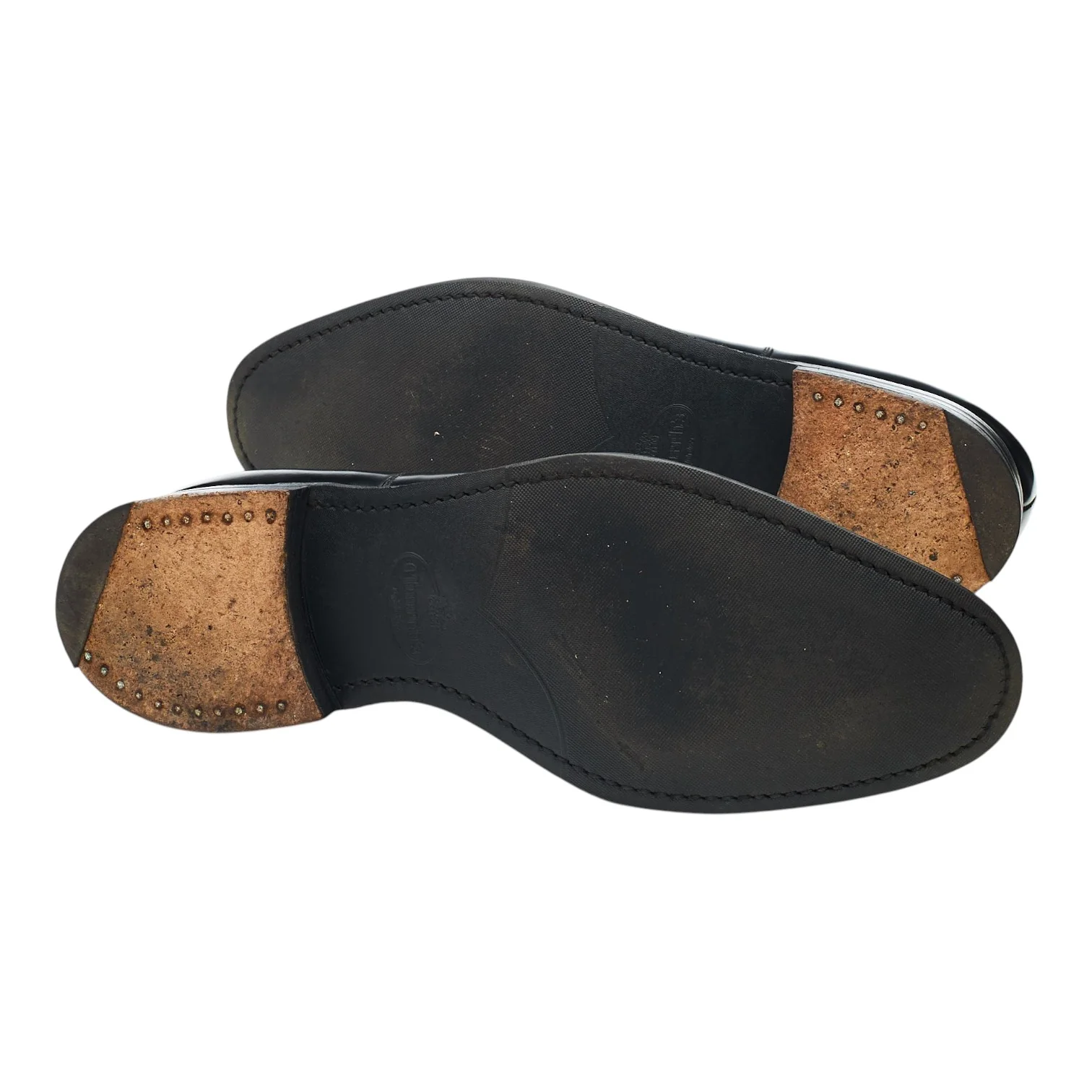 'Vienna' Black Leather Oxford UK 7 G - Image 5