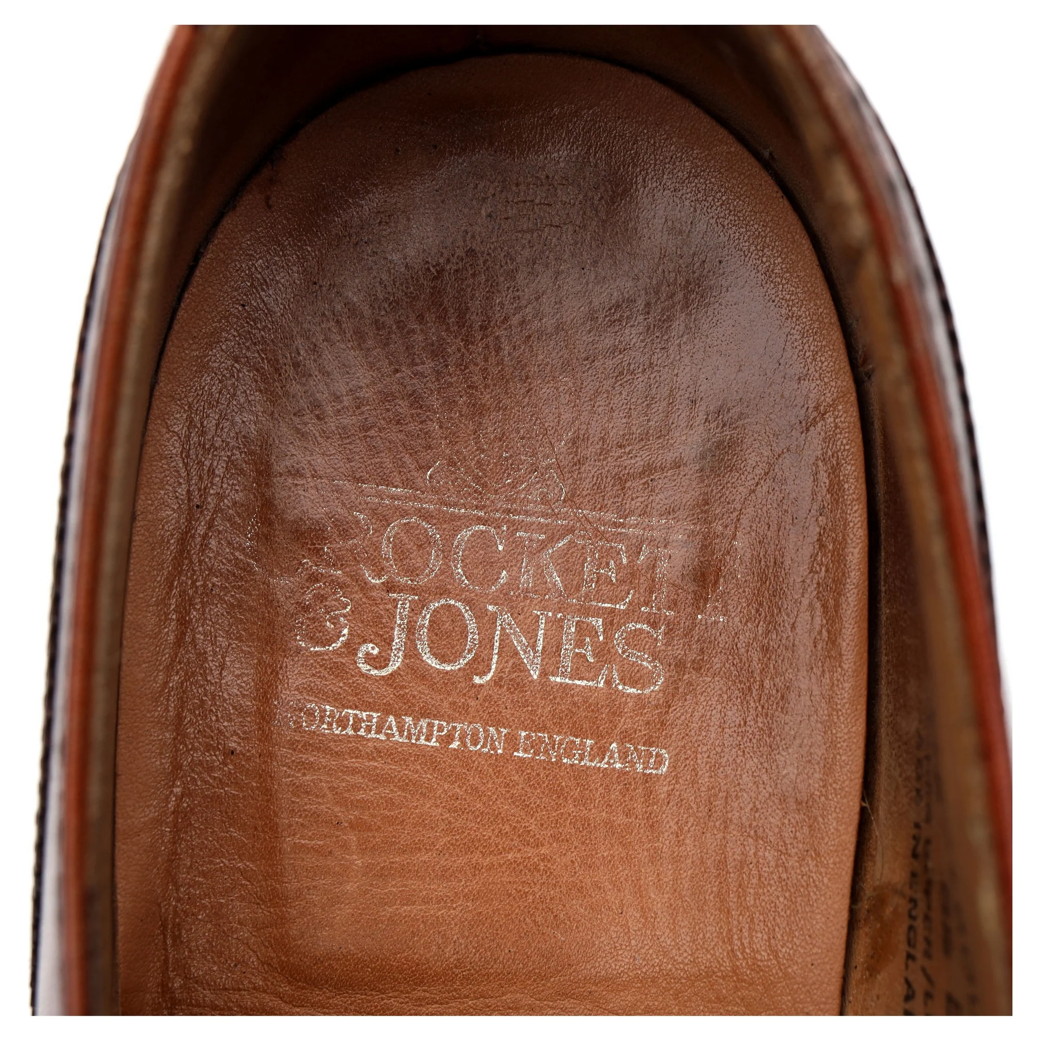 'Westbourne' Tan Brown Leather Oxford 8.5 E - Image 12