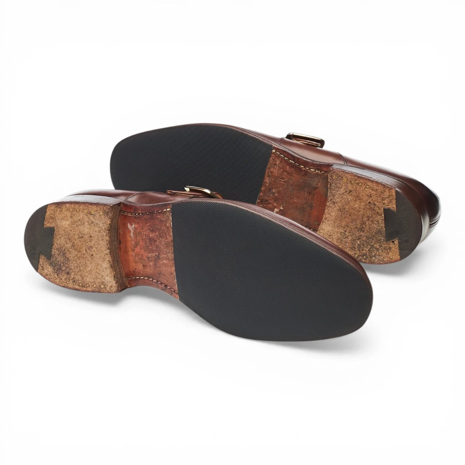 'Westbury' Brown Leather Monk Strap UK 7.5 F - Image 5