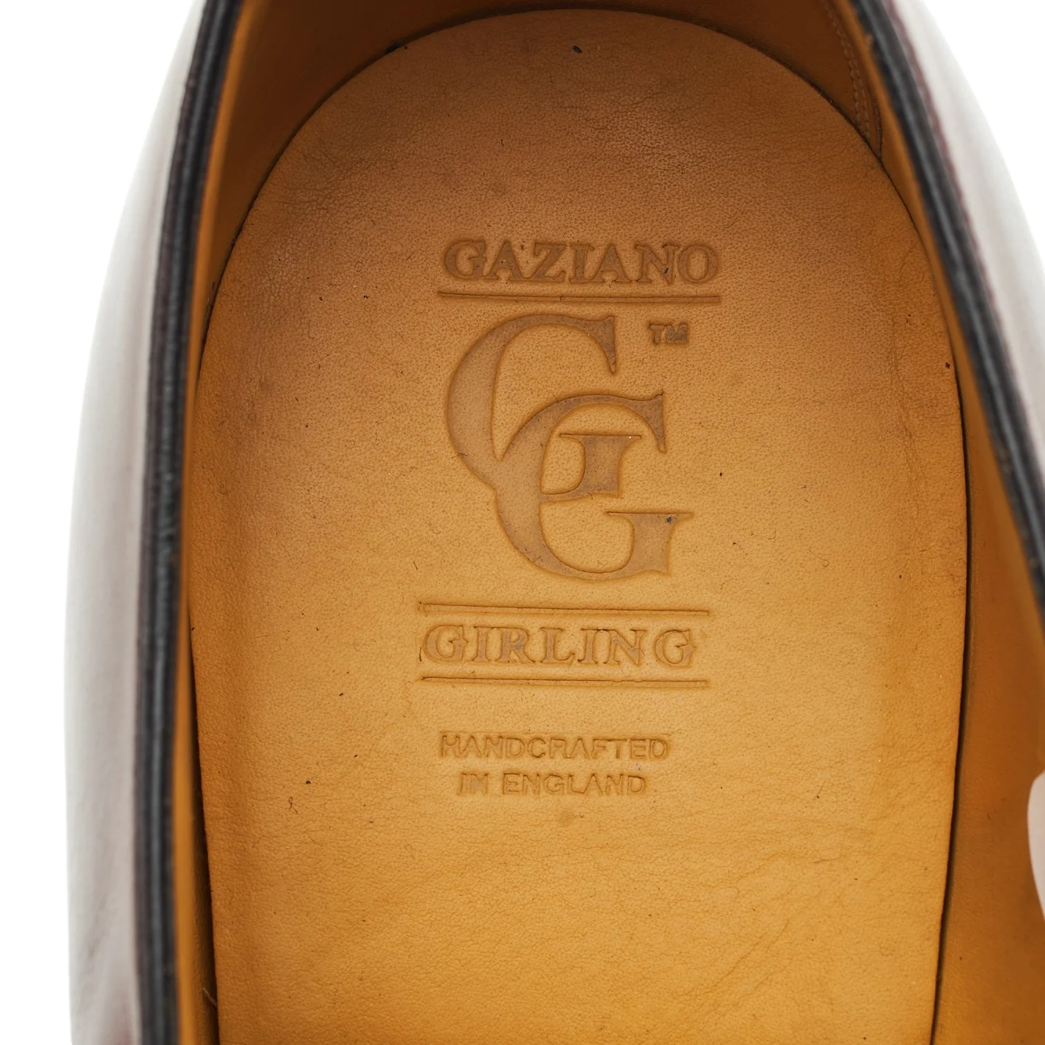 'Westbury' Burgundy Leather Oxford UK 9 E - Image 6