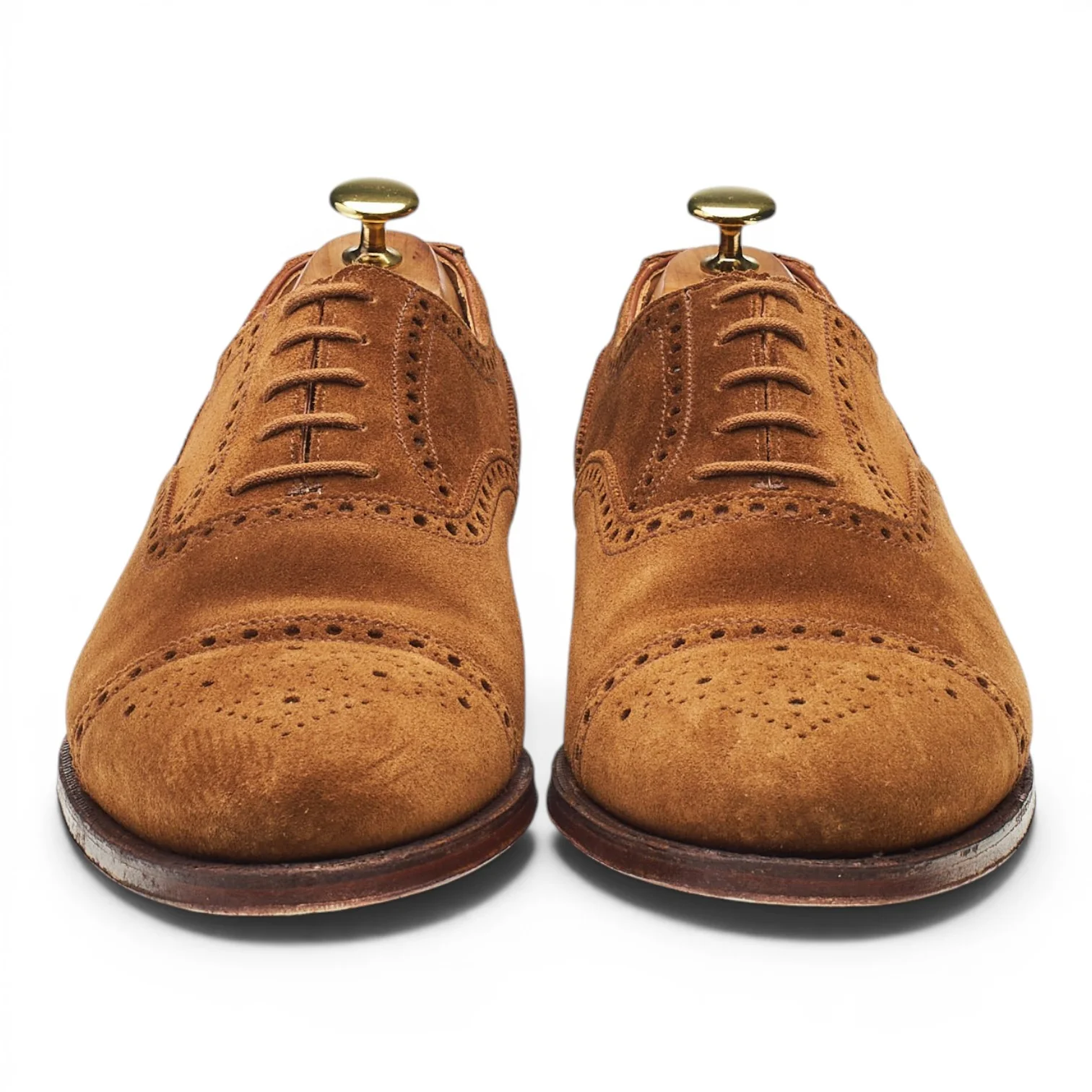 'Westfield' Snuff Brown Suede Oxford Brogues UK 8.5 E - Image 2