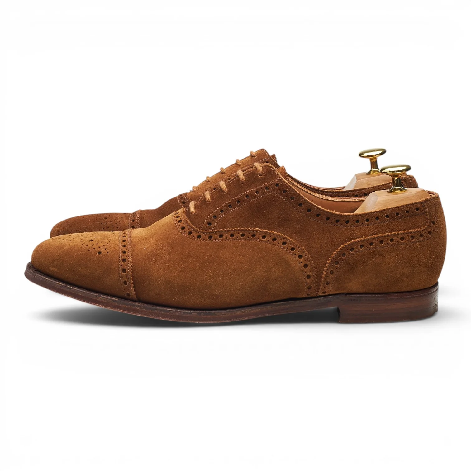 'Westfield' Snuff Brown Suede Oxford Brogues UK 8.5 E - Image 3