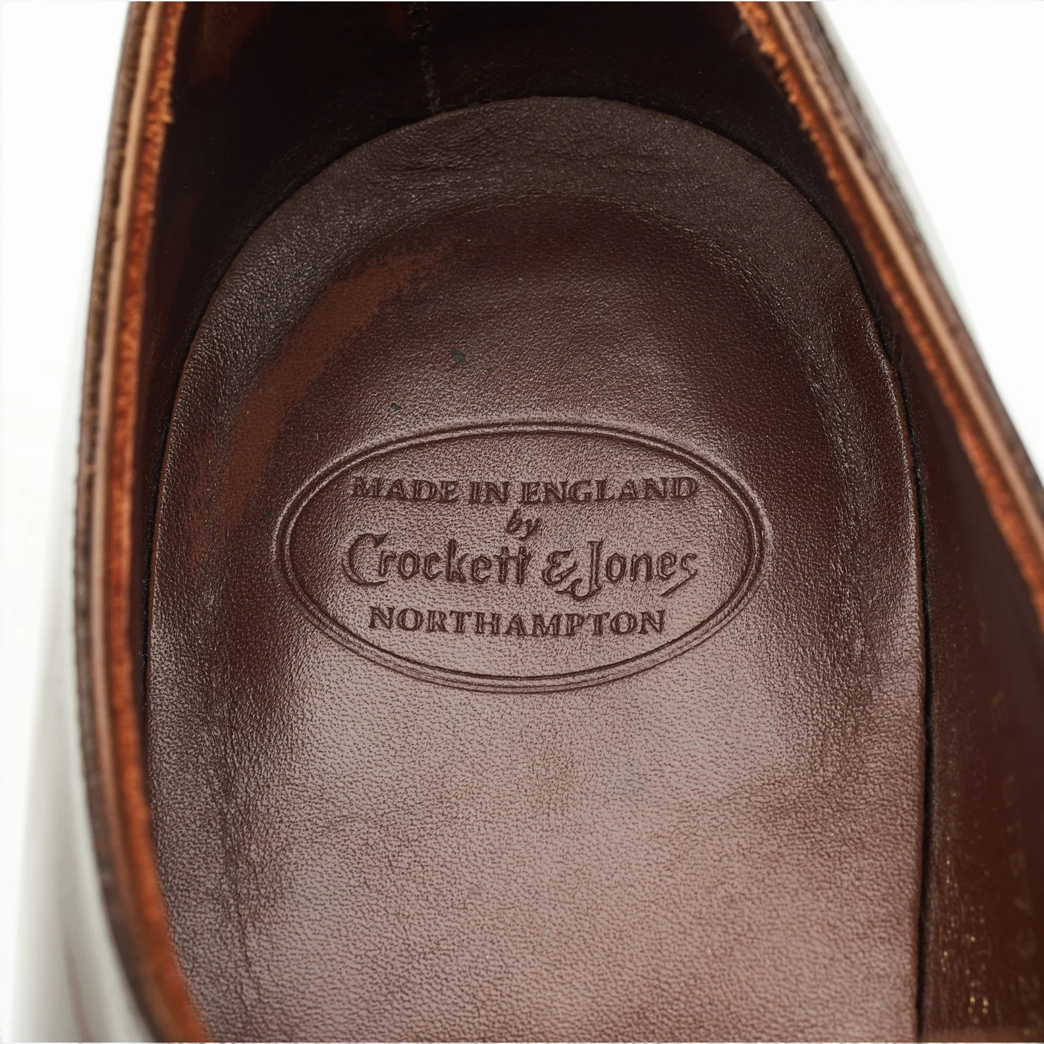 'Weymouth 2' Dark Brown Leather Wholecut Oxford UK 7.5 E - Image 6
