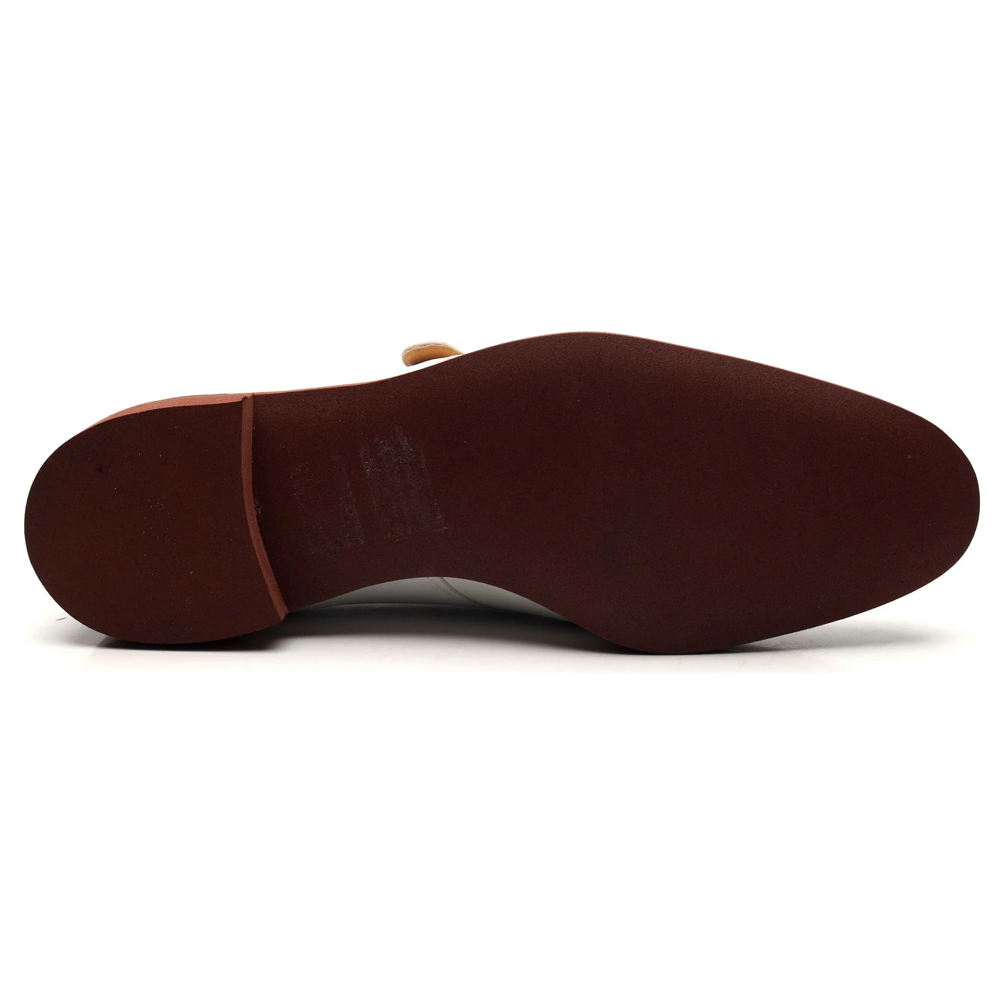 White Nubuck Monk Strap UK 11.5 E - Image 11
