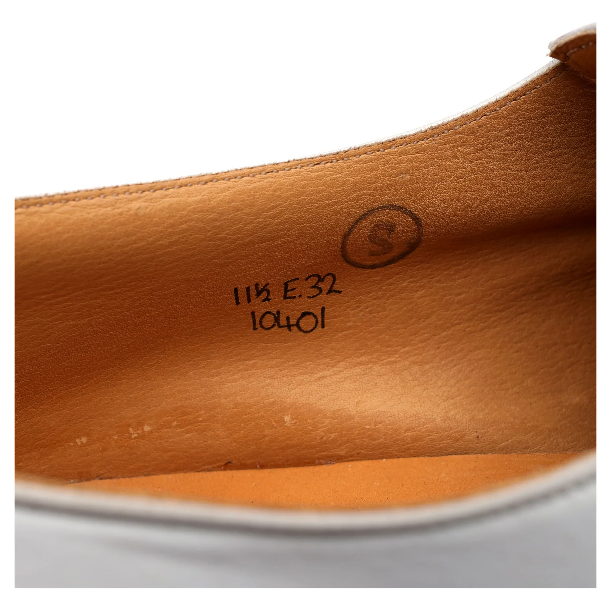 White Nubuck Monk Strap UK 11.5 E - Image 13