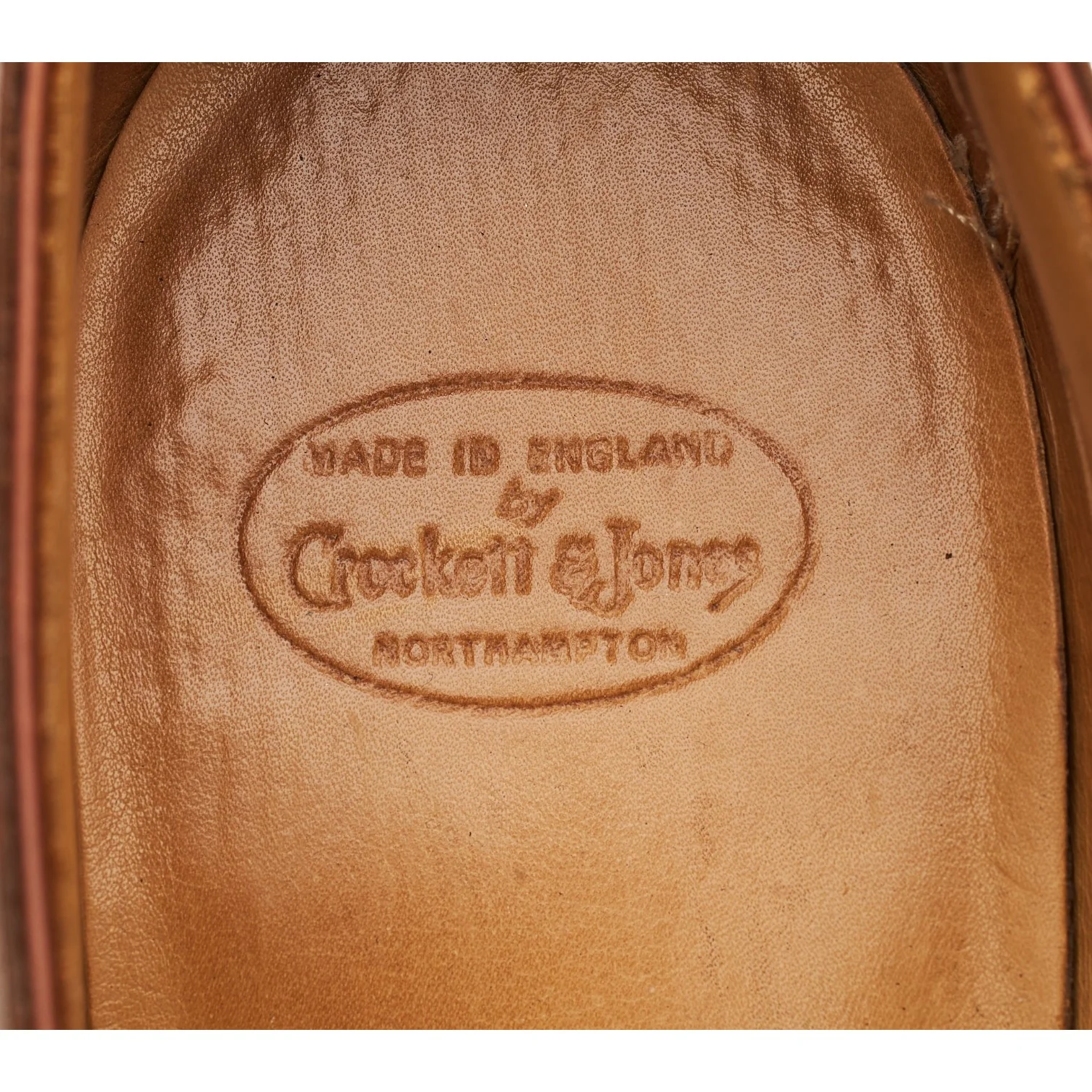 'Whitehall' Tan Brown Leather Oxford UK 9.5 E - Image 6