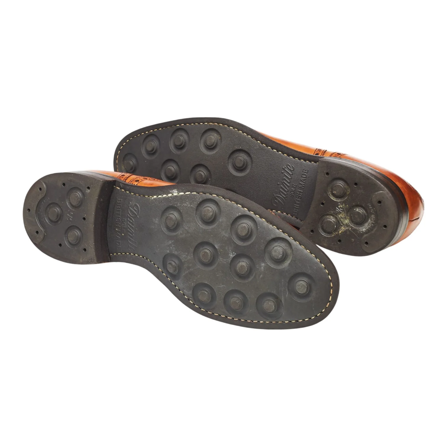 'Wilfred' Tan Brown Leather Oxford Brogue UK 6 F - Image 5
