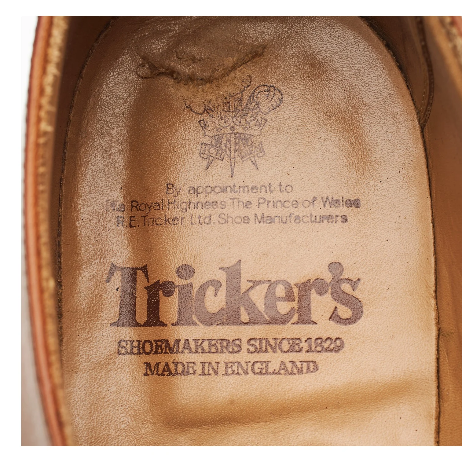 'Wiltshire' Tan Brown Leather Derby UK 10 - Image 6