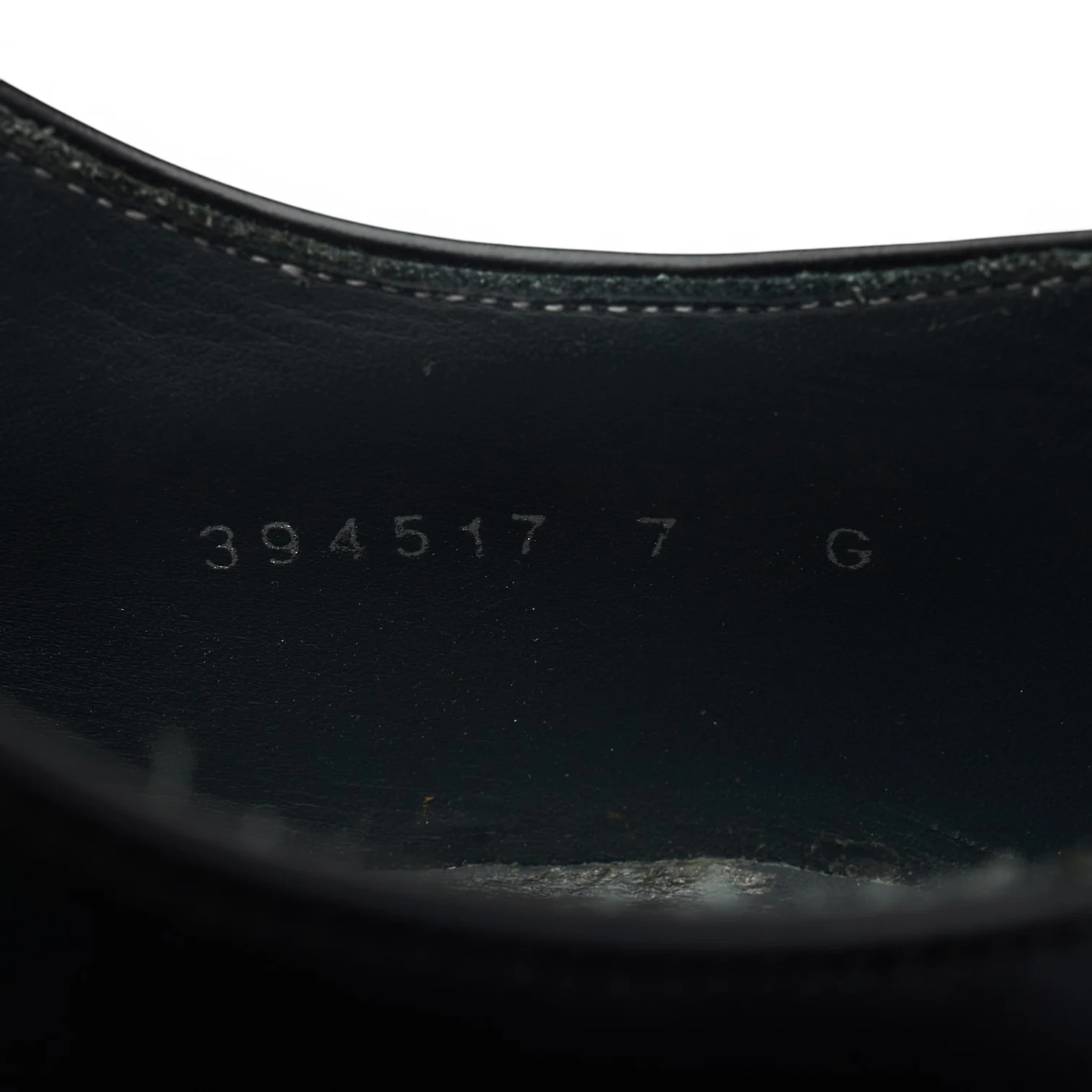 'Winsford' Black Leather Oxford UK 7 G - Image 6