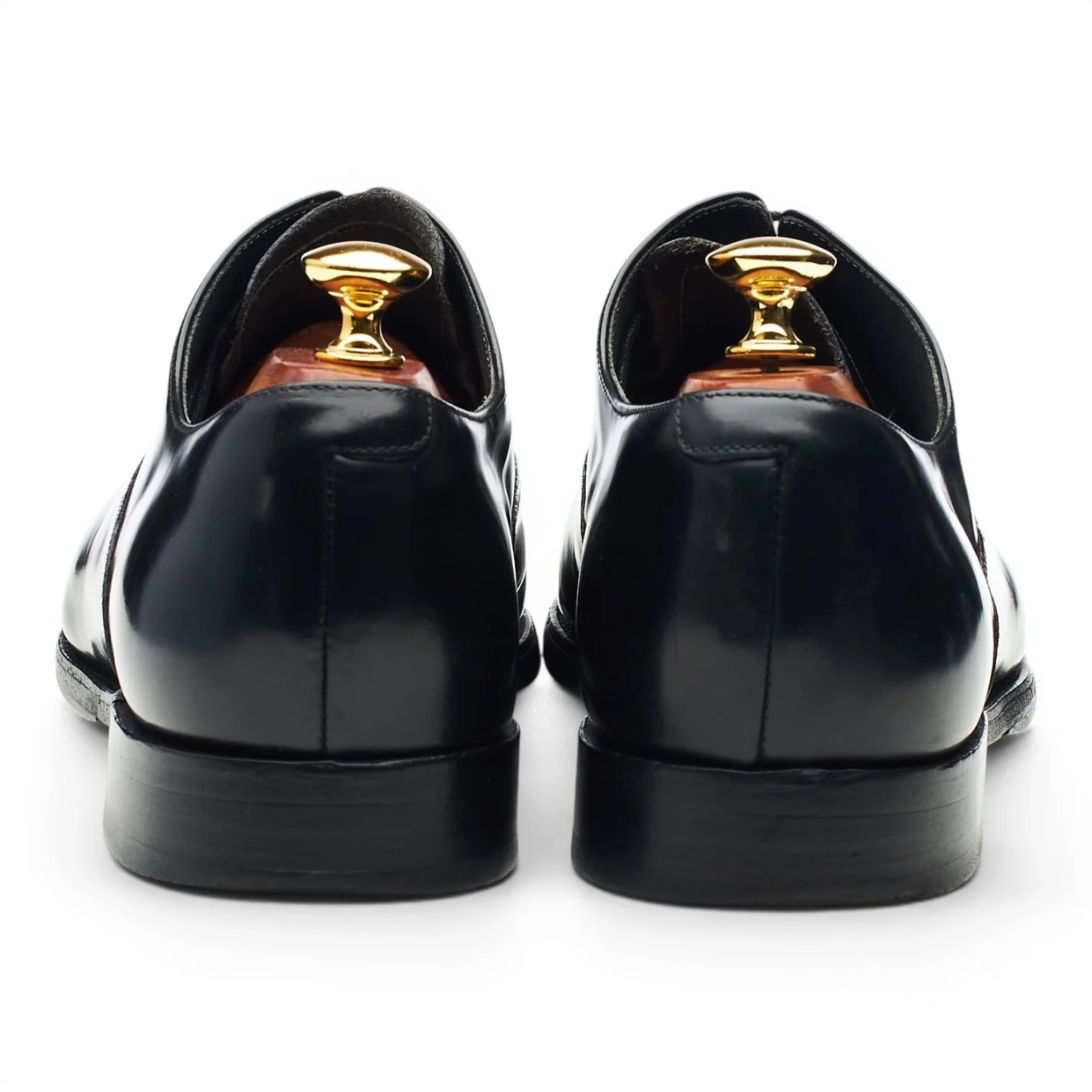 'Winsford' Black Leather Oxford UK 8.5 G - Image 4