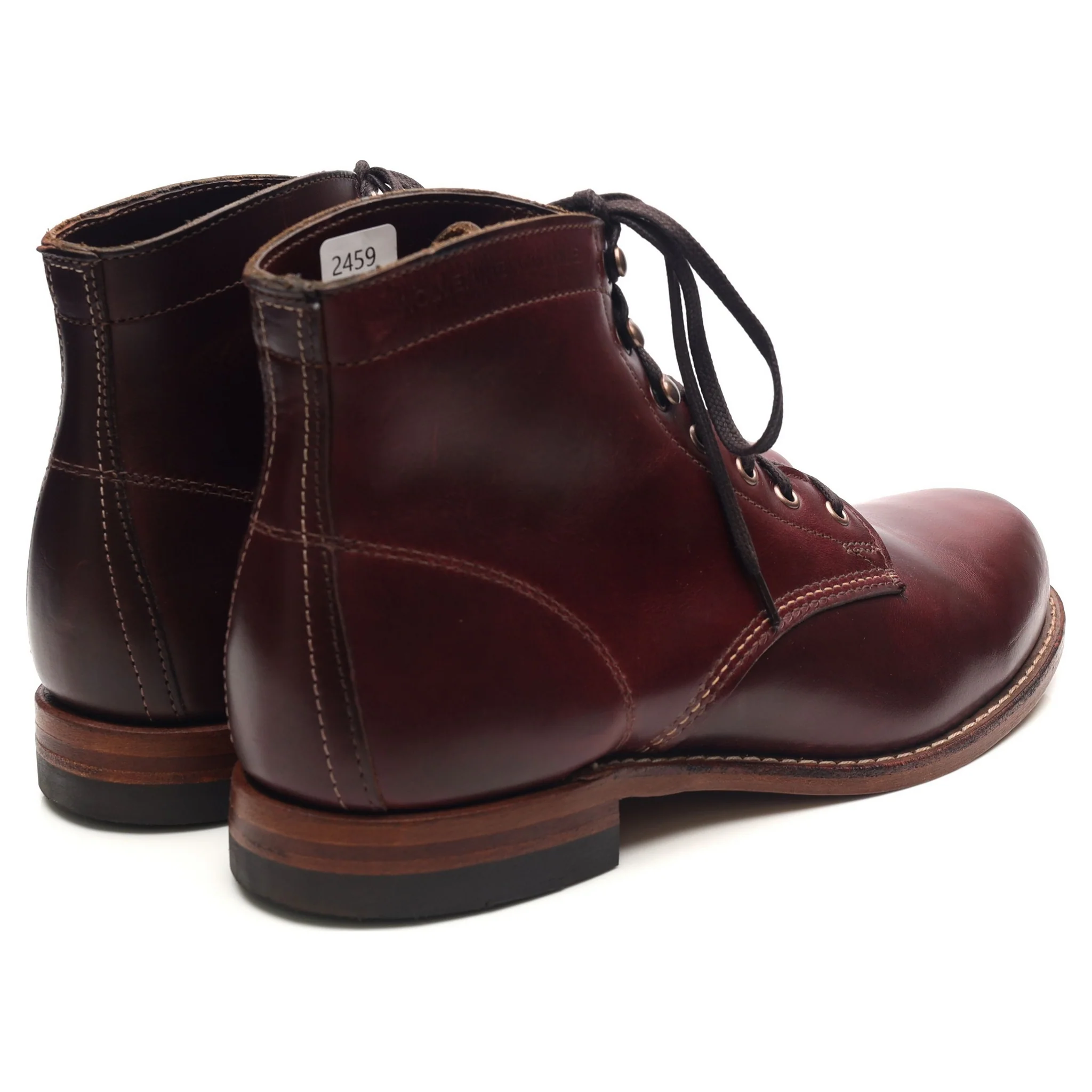 1000 Mile 'Evans' Burgundy Leather Boots UK 9.5 US 10.5 - Image 5