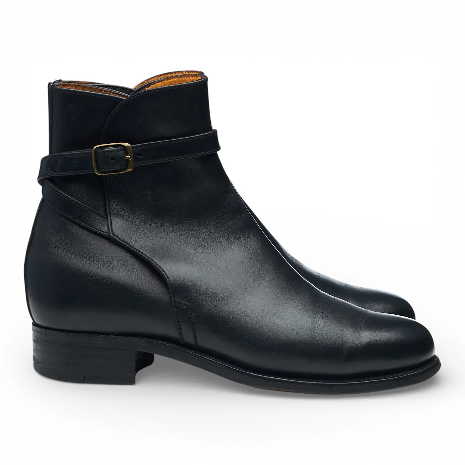 Women's Black Leather Jodhpur Boots 4 D UK 4.5
