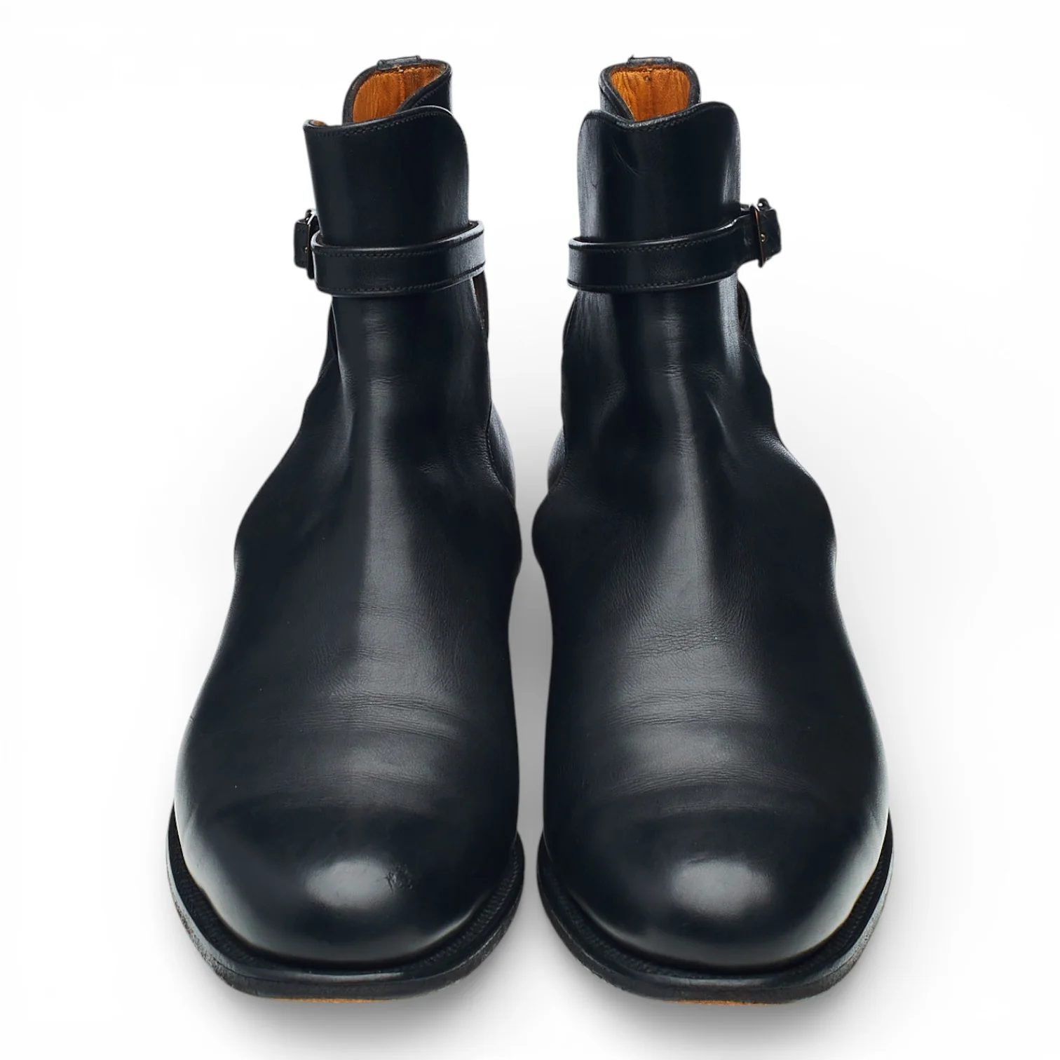 Women's Black Leather Jodhpur Boots 4 D UK 4.5 - Image 2