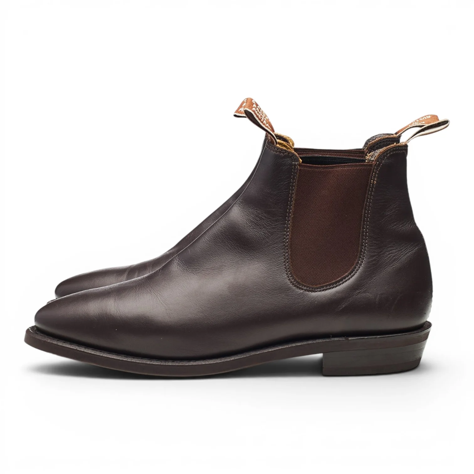 Women's 'Adelaide' Dark Brown Leather Chelsea Boots UK 6.5 US 9 D - Image 3