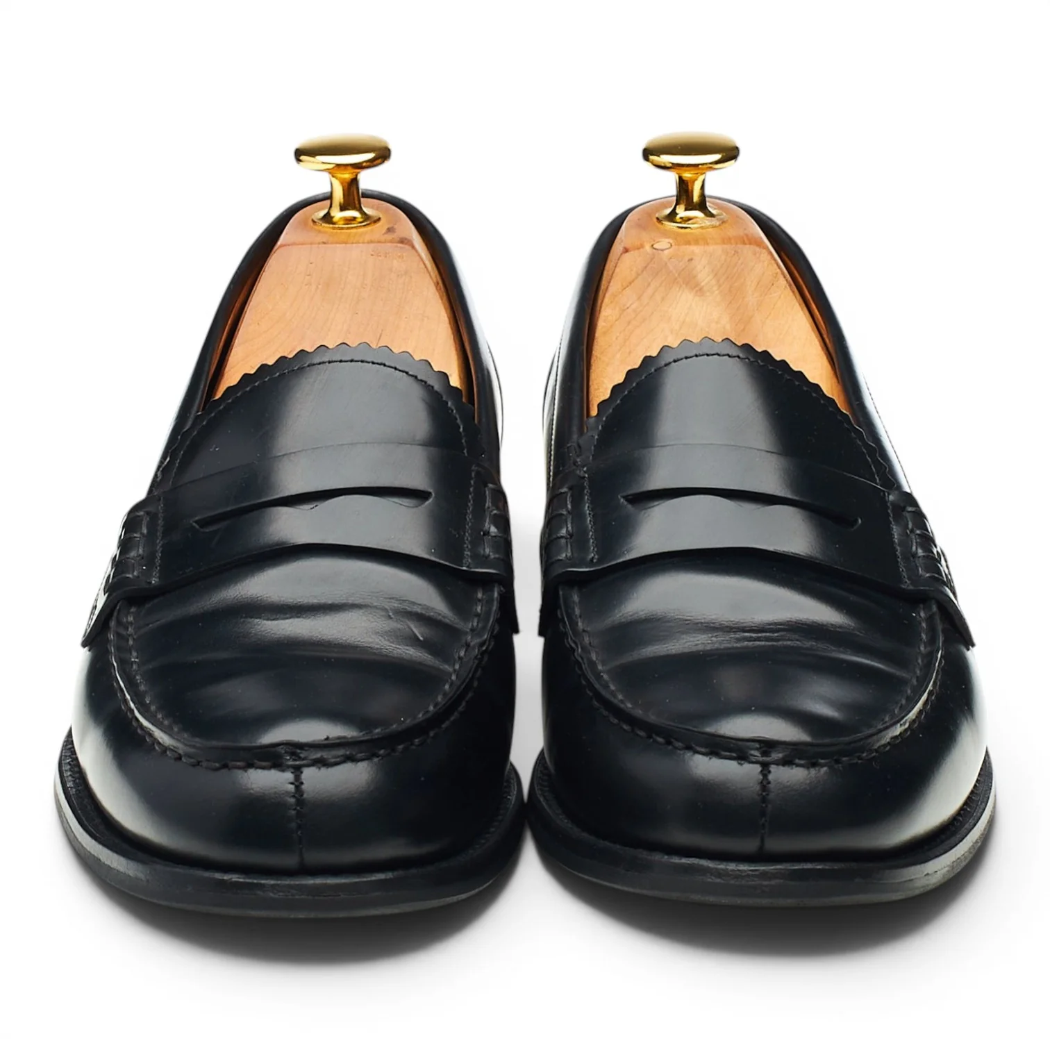 Women's 'Adelle' Black Leather Loafers UK 7 EU 40 - Image 2
