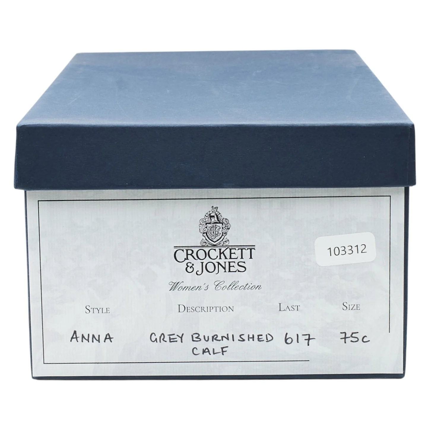 Women's 'Anna' Grey Leather Oxford Brogues UK 6 C - Image 8