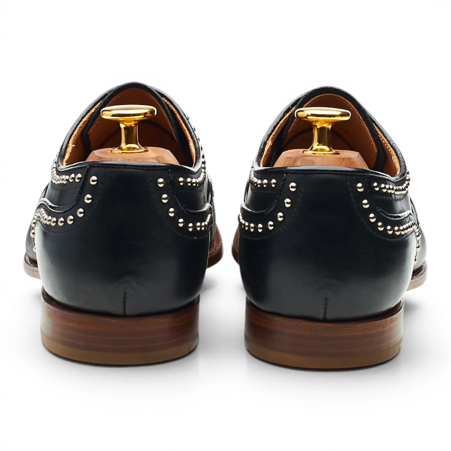 Women's 'Anna Met. 2' Black Leather Oxford UK 6.5 EU 39.5 - Image 4