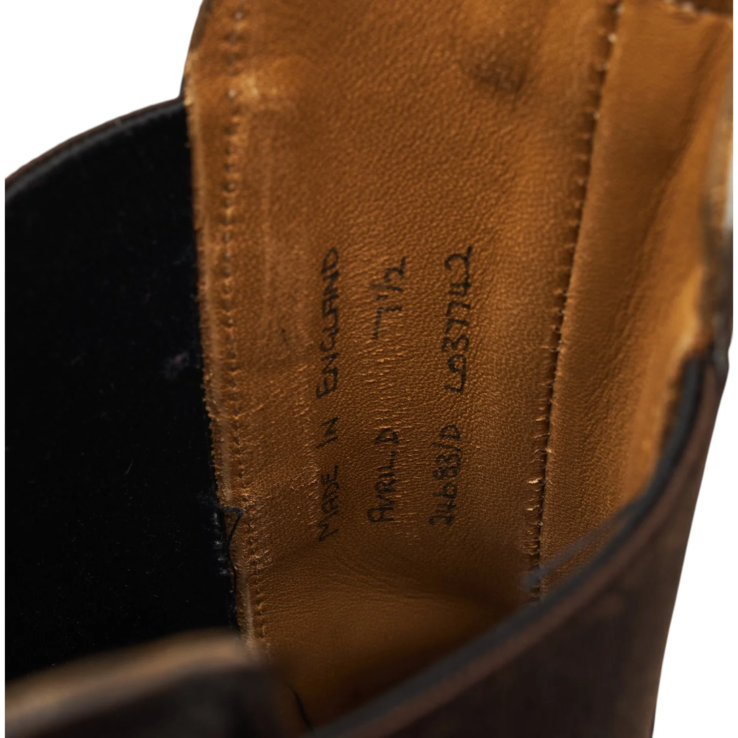 Women's 'Avril' Dark Brown Leather Chelsea Boots UK 7.5 D - Image 7