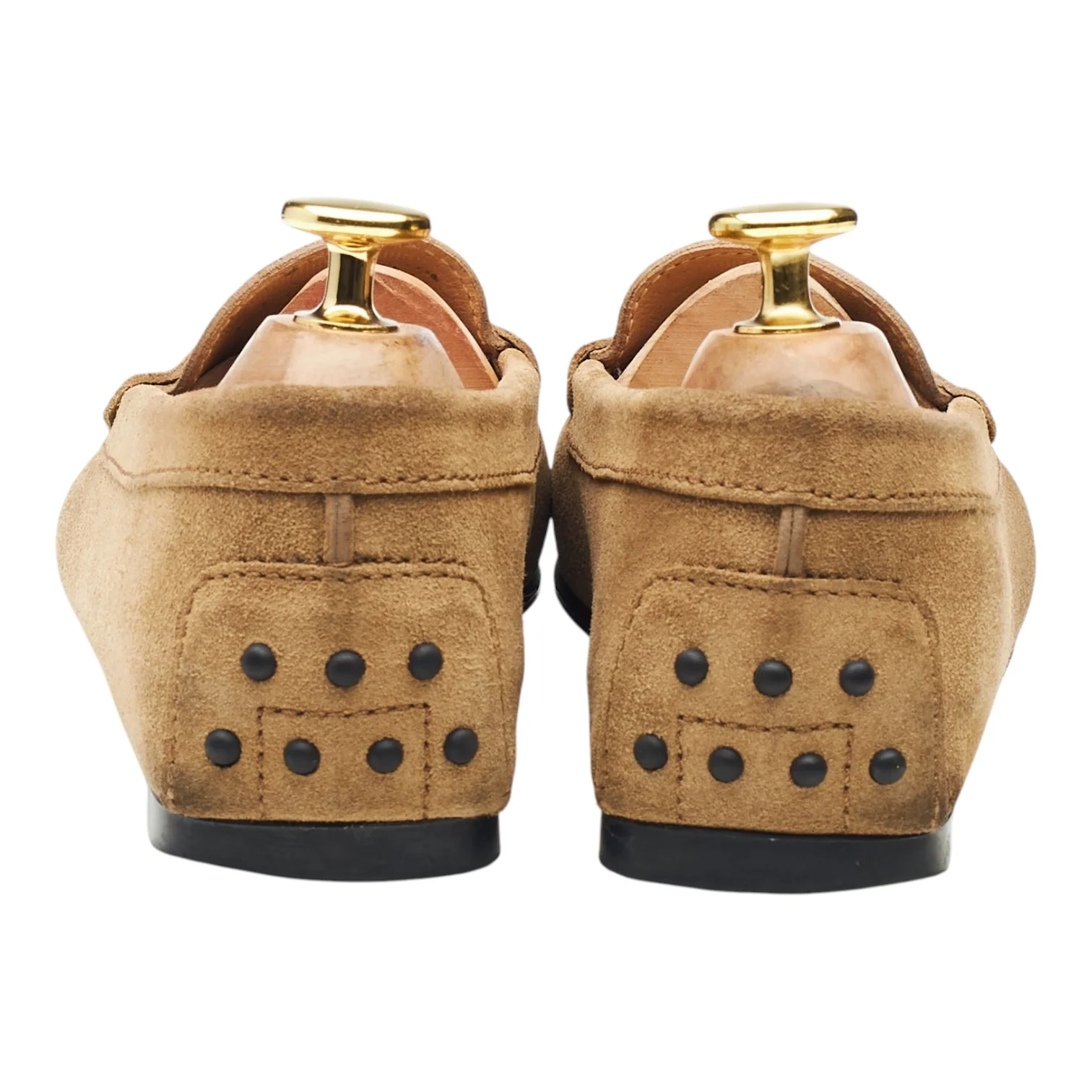 Women's Beige Suede Loafers UK 4.5 EU 37.5 - Image 4