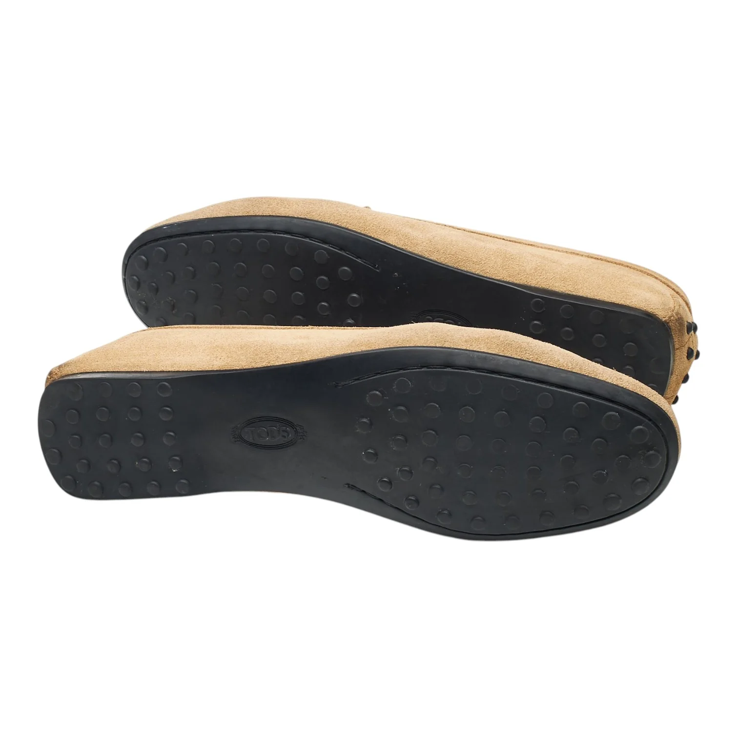 Women's Beige Suede Loafers UK 4.5 EU 37.5 - Image 5