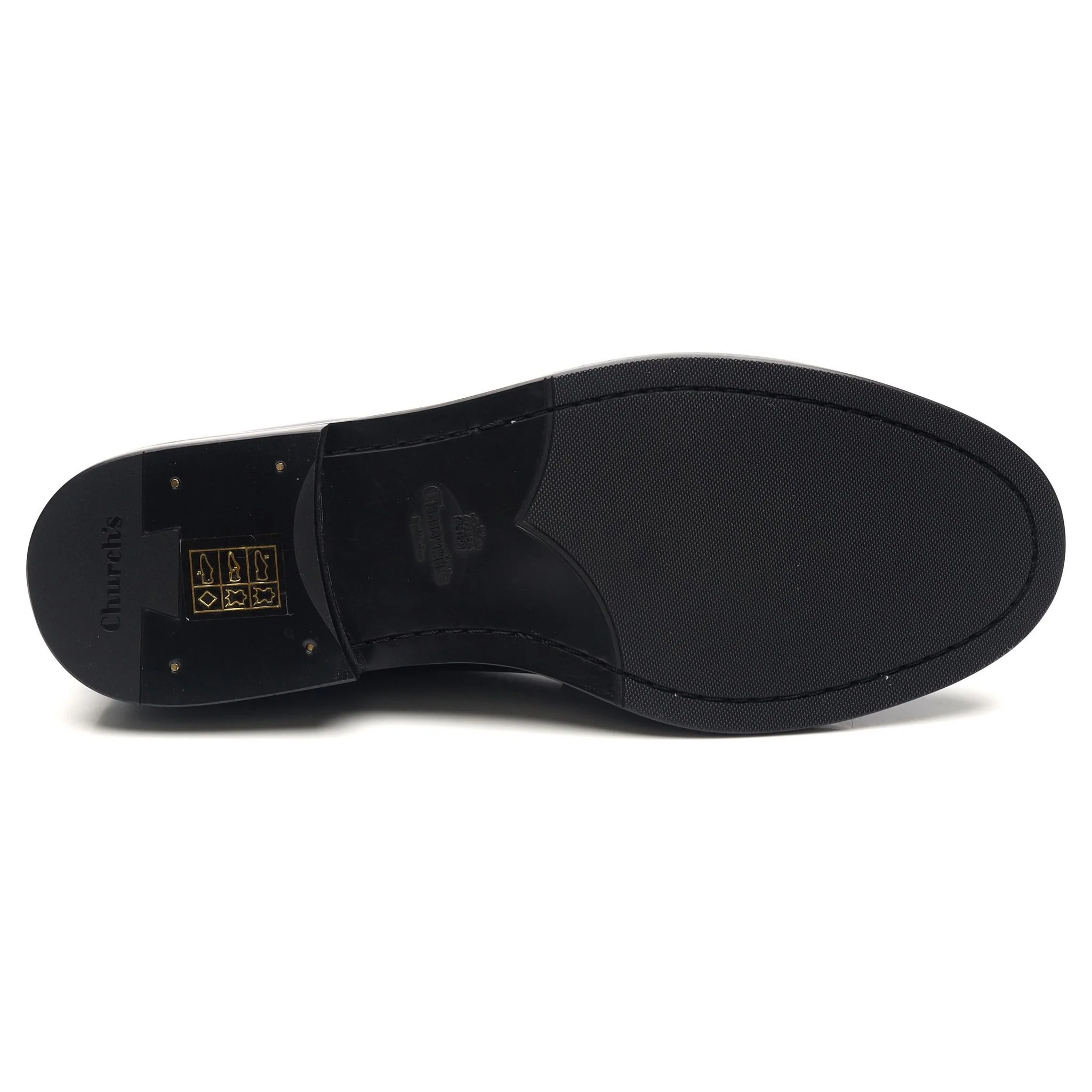 Women's Black Leather Derby UK 6 EU 39 - Image 11