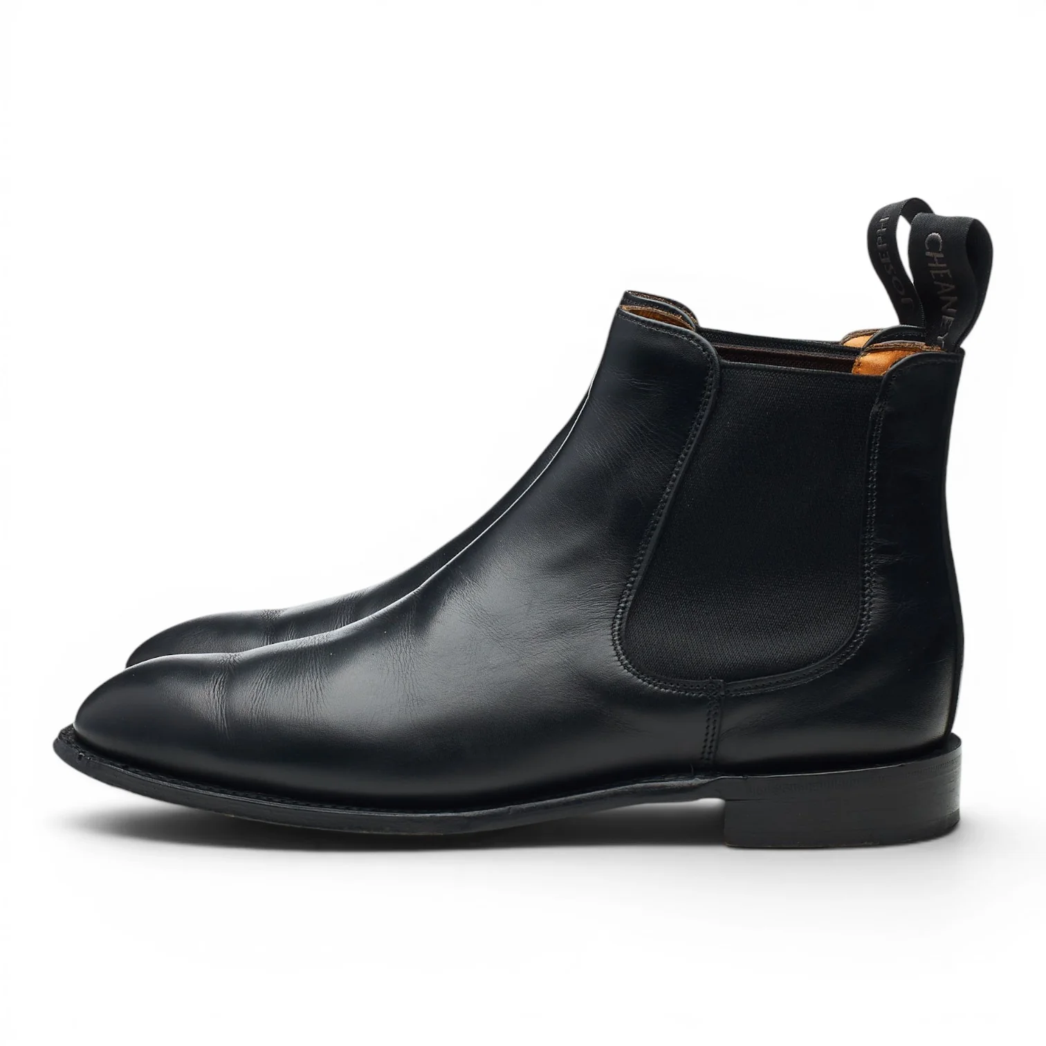 Women's 'Clara' Black Leather Chelsea Boots UK 5 D - Image 3