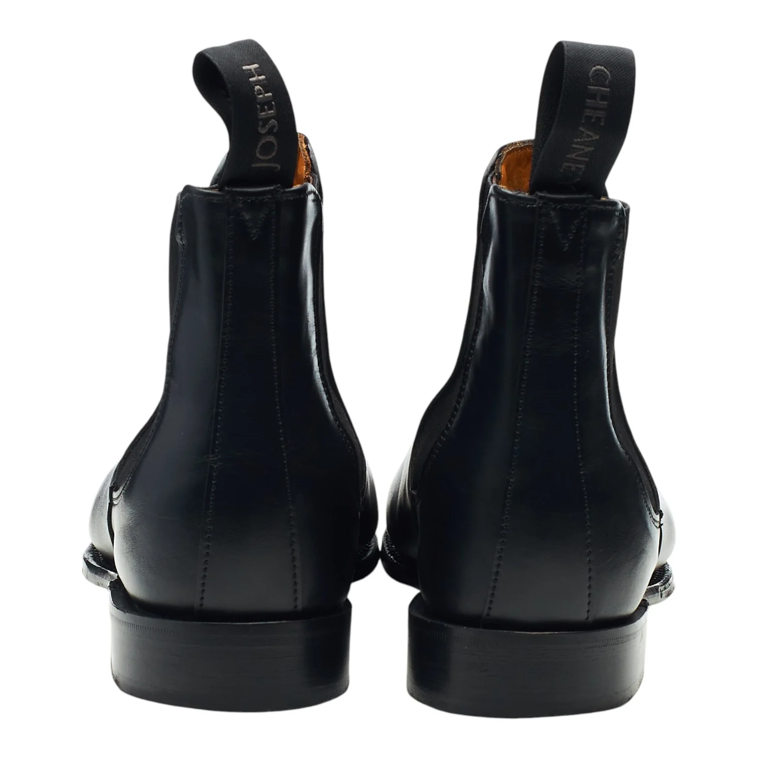 Women's 'Clara' Black Leather Chelsea Boots UK 5 D - Image 4