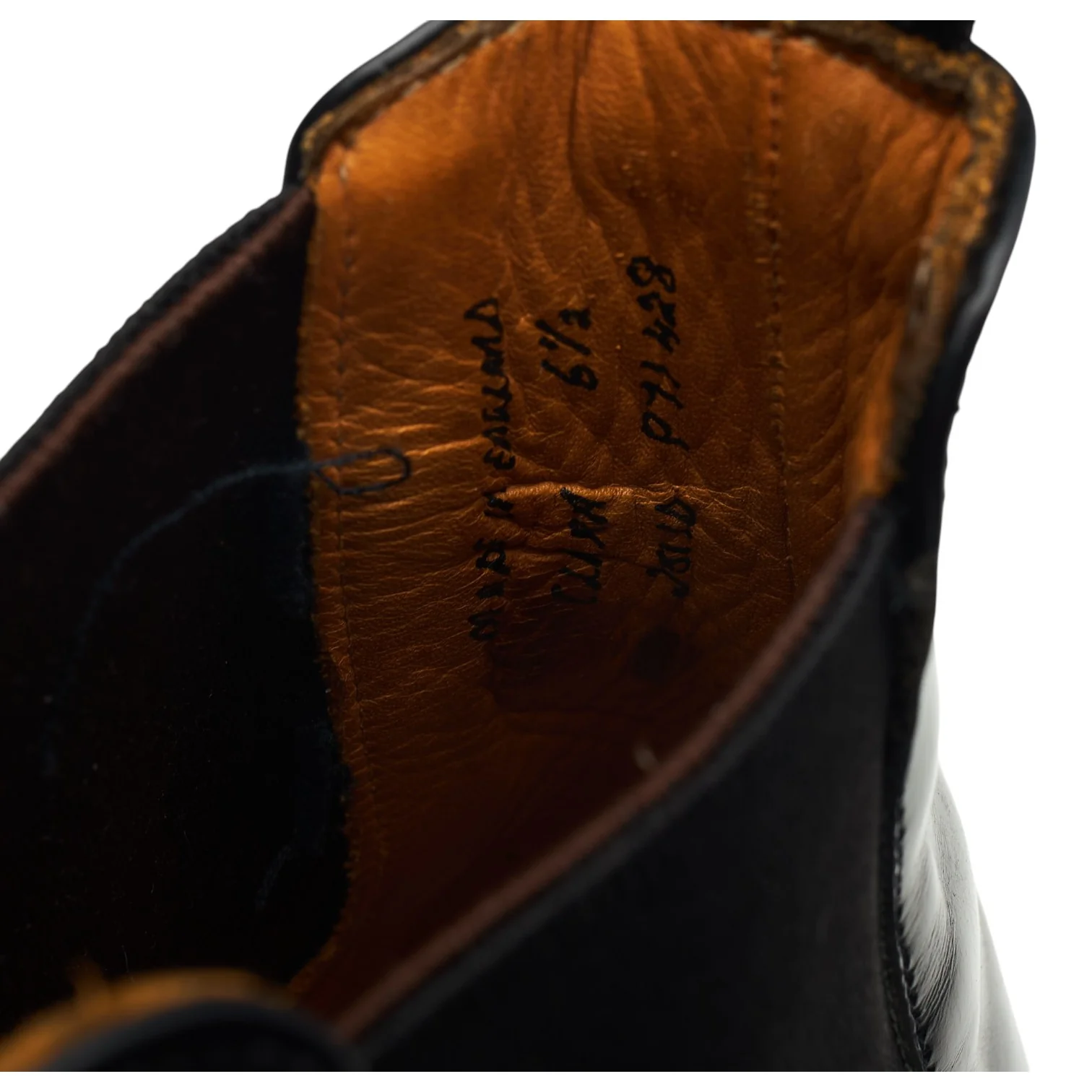 Women's 'Clara' Black Leather Chelsea Boots UK 6.5 D - Image 7