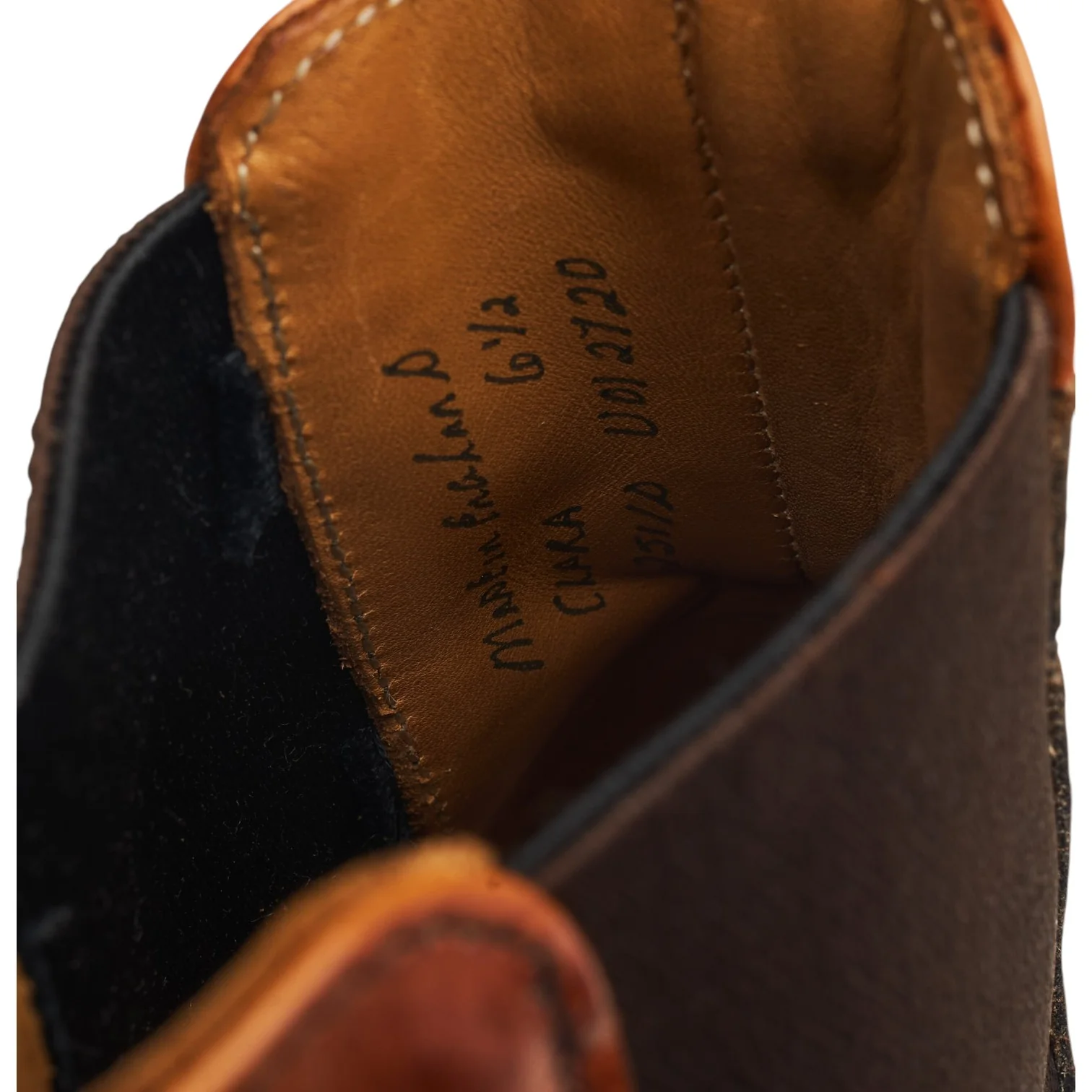 Women's 'Clara' Tan Brown Leather Chelsea Boots UK 6.5 D - Image 7