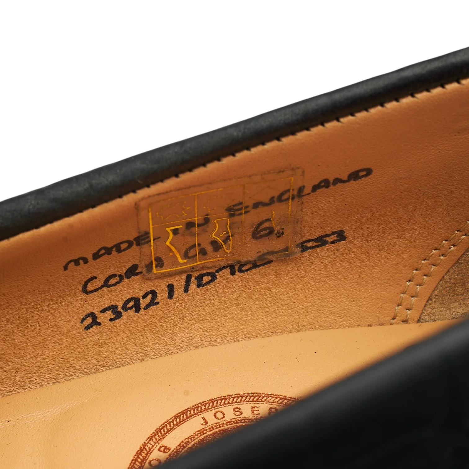 Women's 'Cora' Black Leather Loafers UK 6 D - Image 7