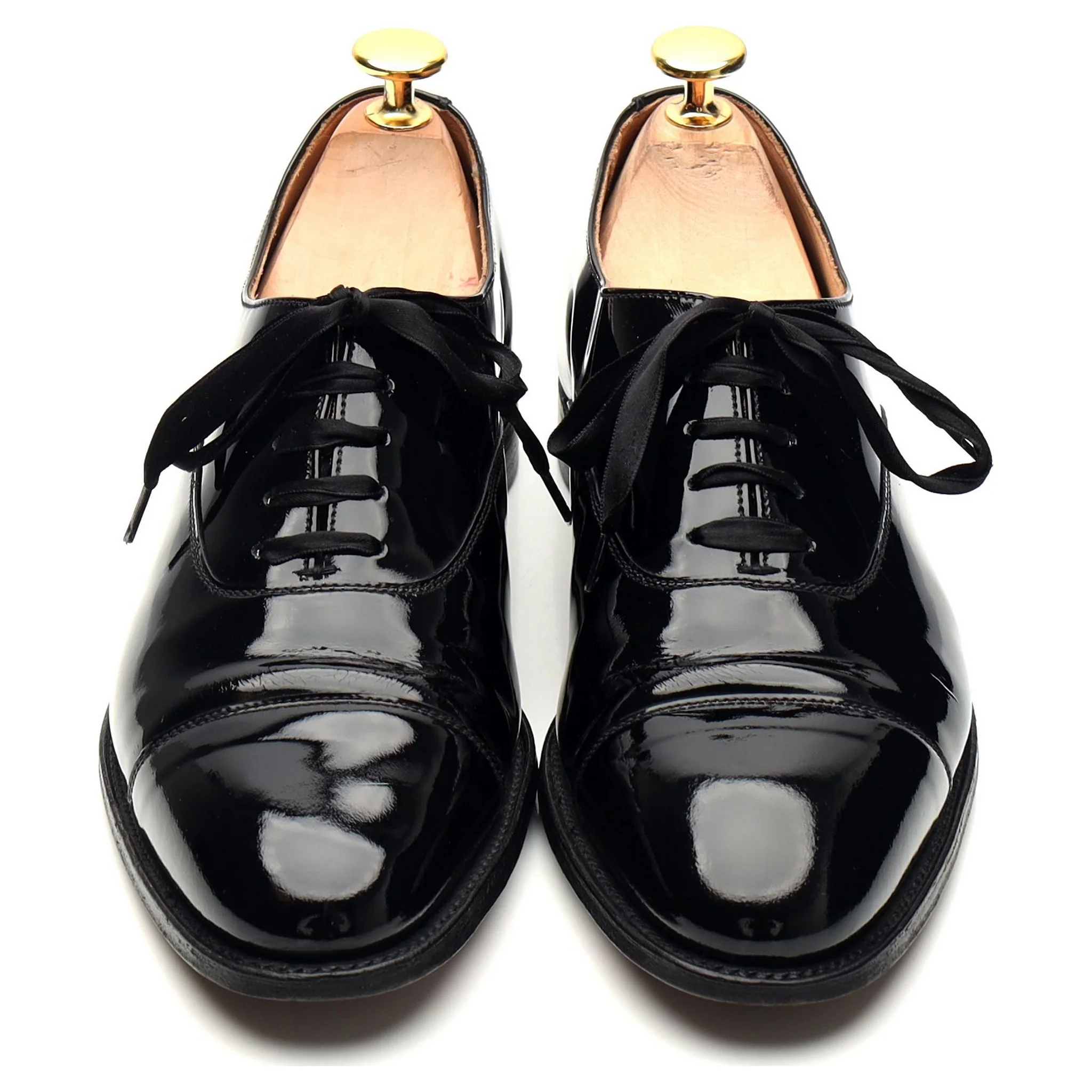 Women's 'Florence' Black Patent Leather Oxford UK 5.5 C - Image 2