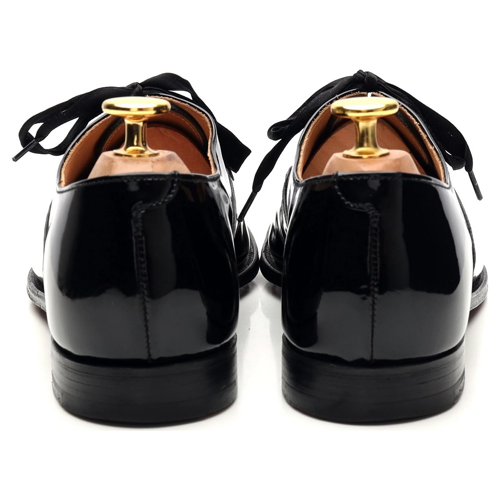 Women's 'Florence' Black Patent Leather Oxford UK 5.5 C - Image 4