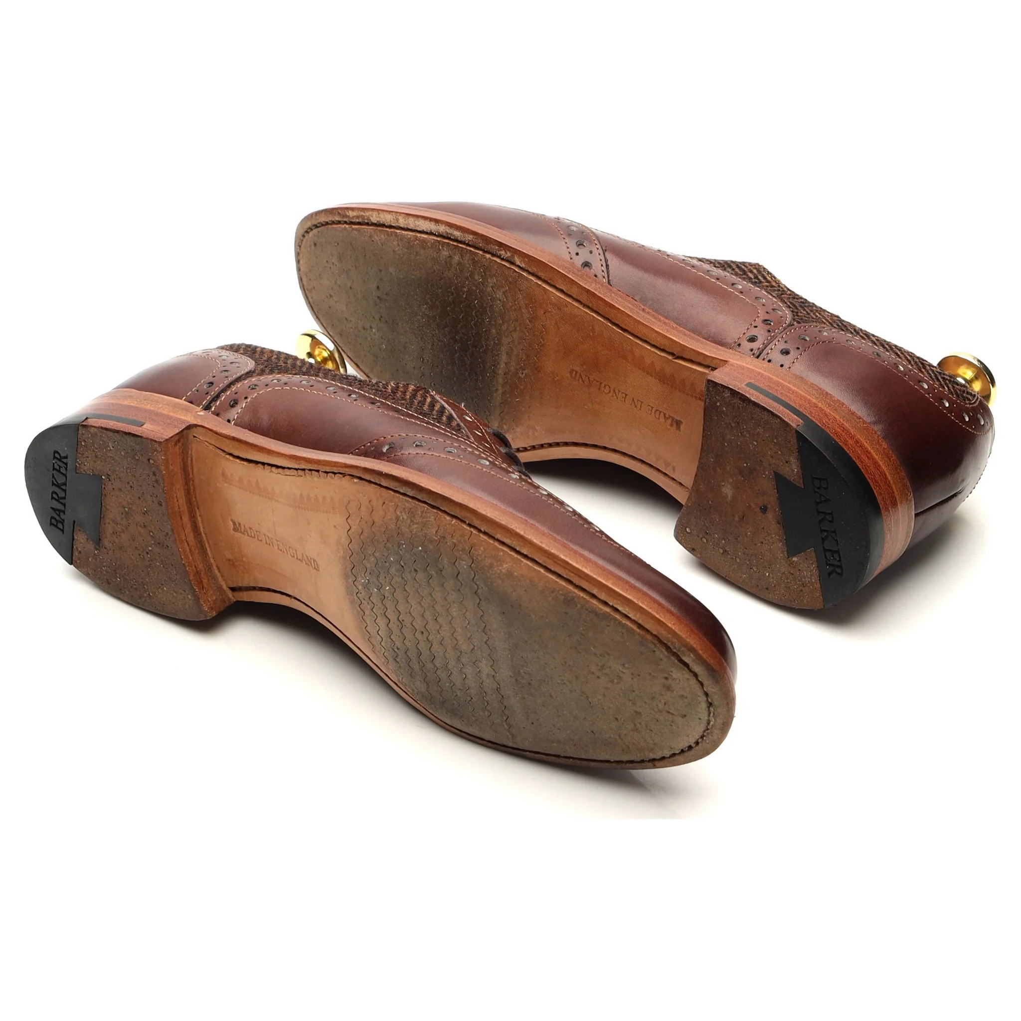 Women's 'Freya' Brown Leather Oxford UK 3 D - Image 5