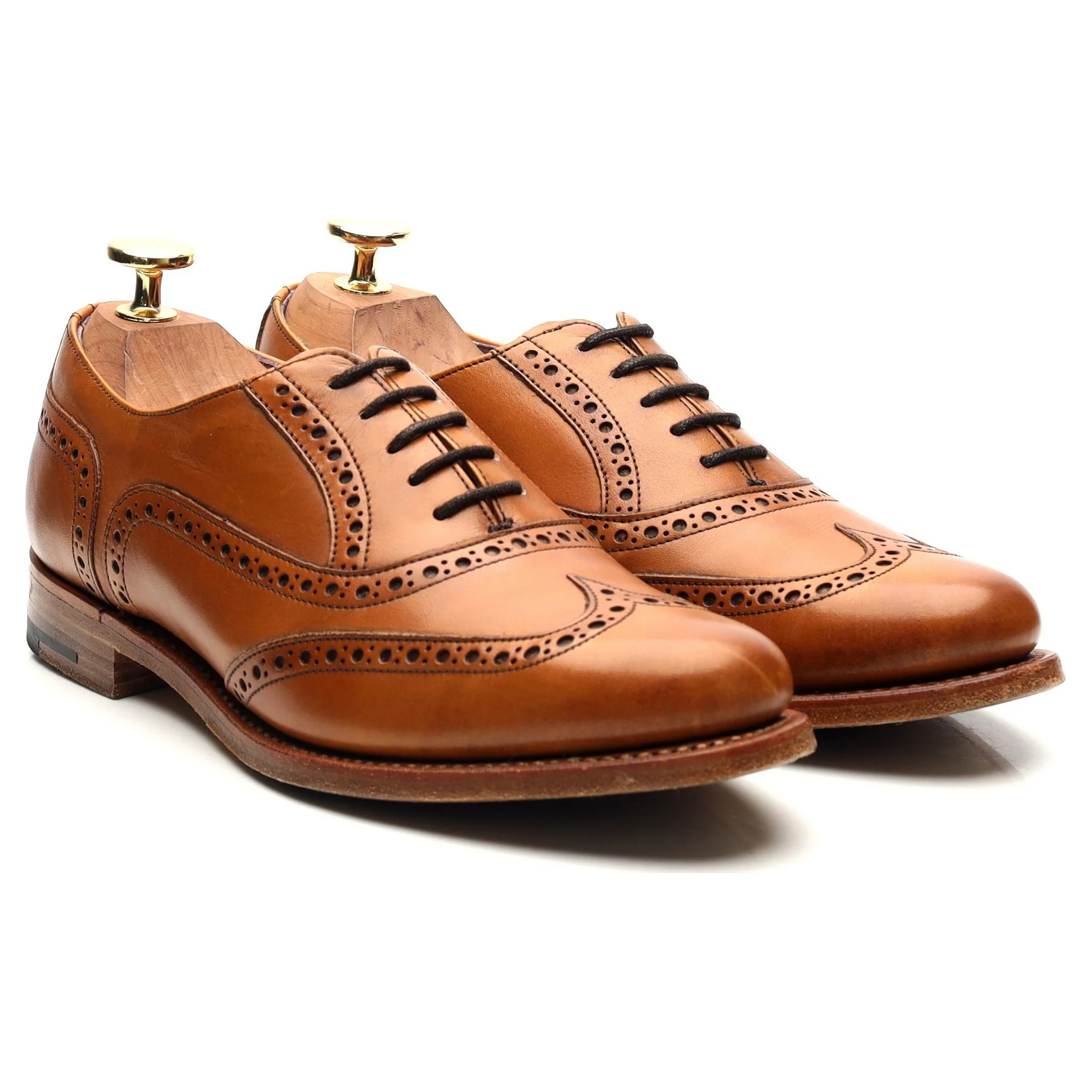 Women's 'Freya' Tan Brown Leather Oxford UK 4.5 D - Image 7