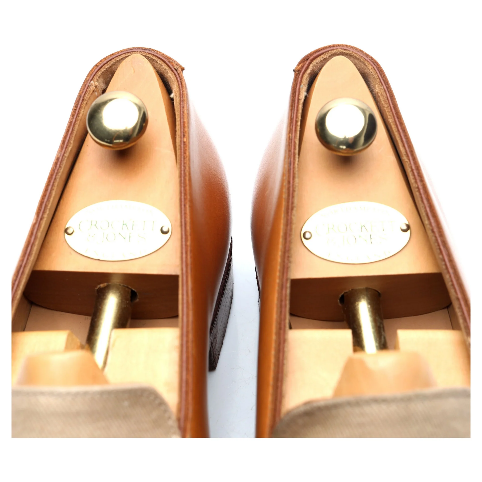 Women's 'Fulmer' Tan Brown Leather Loafers UK 4.5 C - Image 10