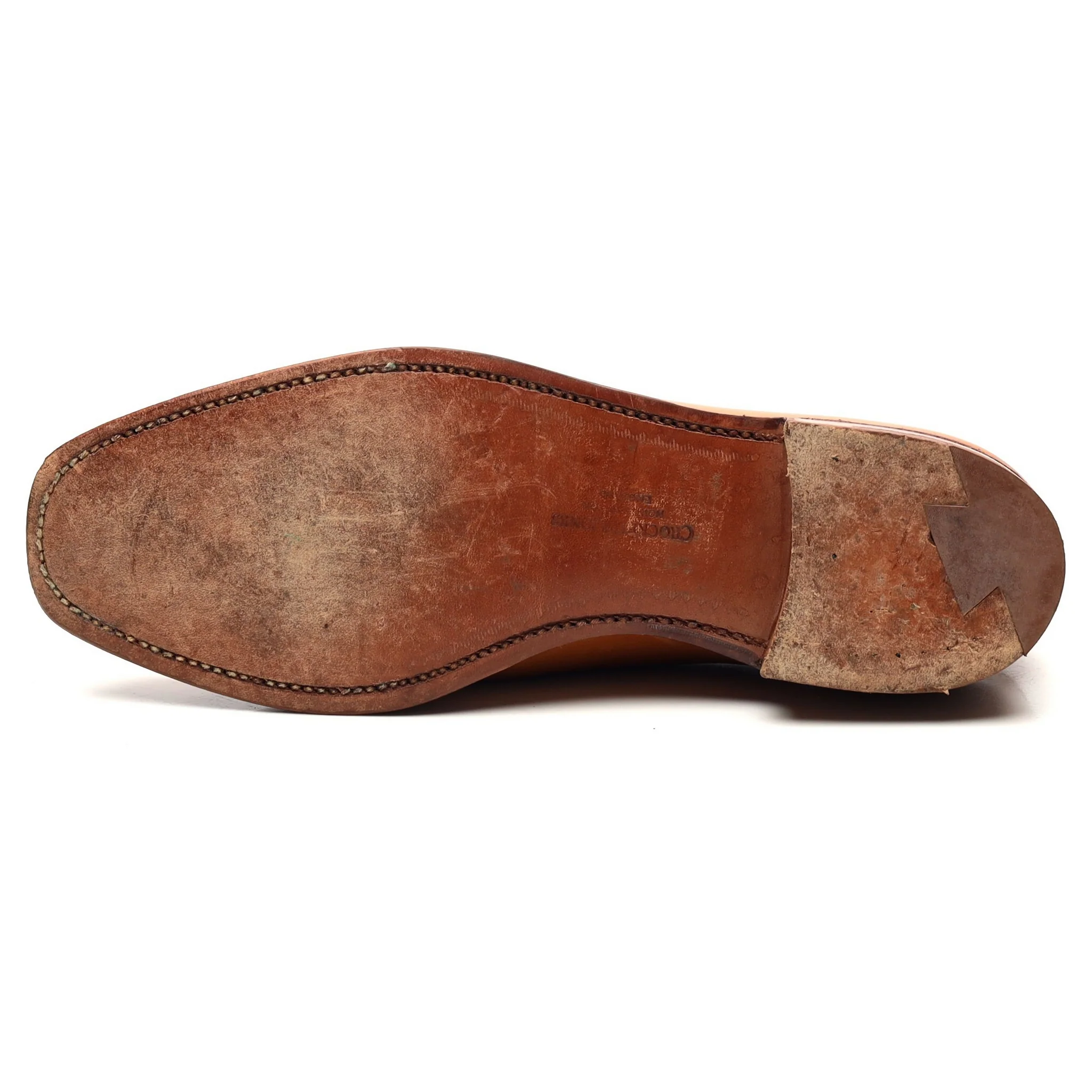 Women's 'Fulmer' Tan Brown Leather Loafers UK 4.5 C - Image 11