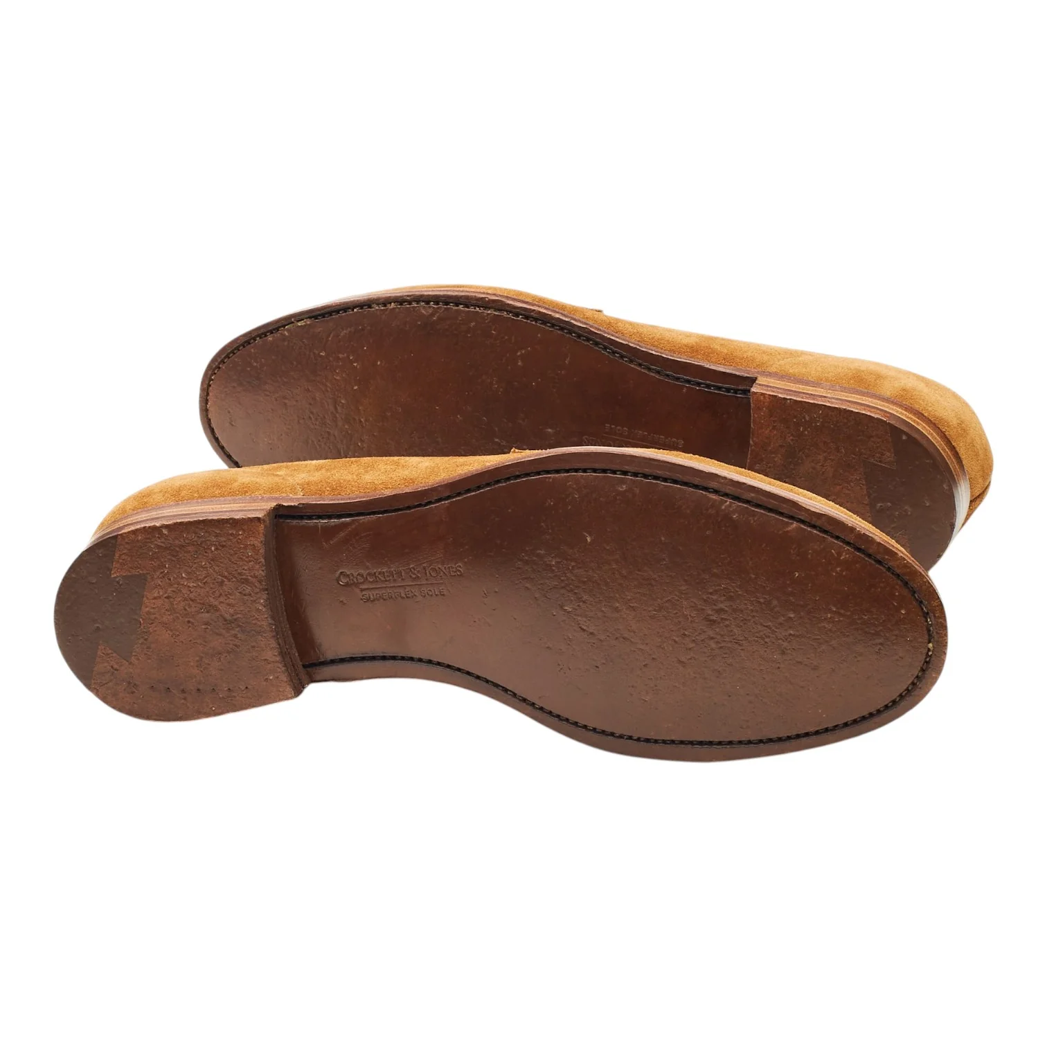 Women's 'Lilou' Tan Brown Suede Loafers UK 5.5 D - Image 5