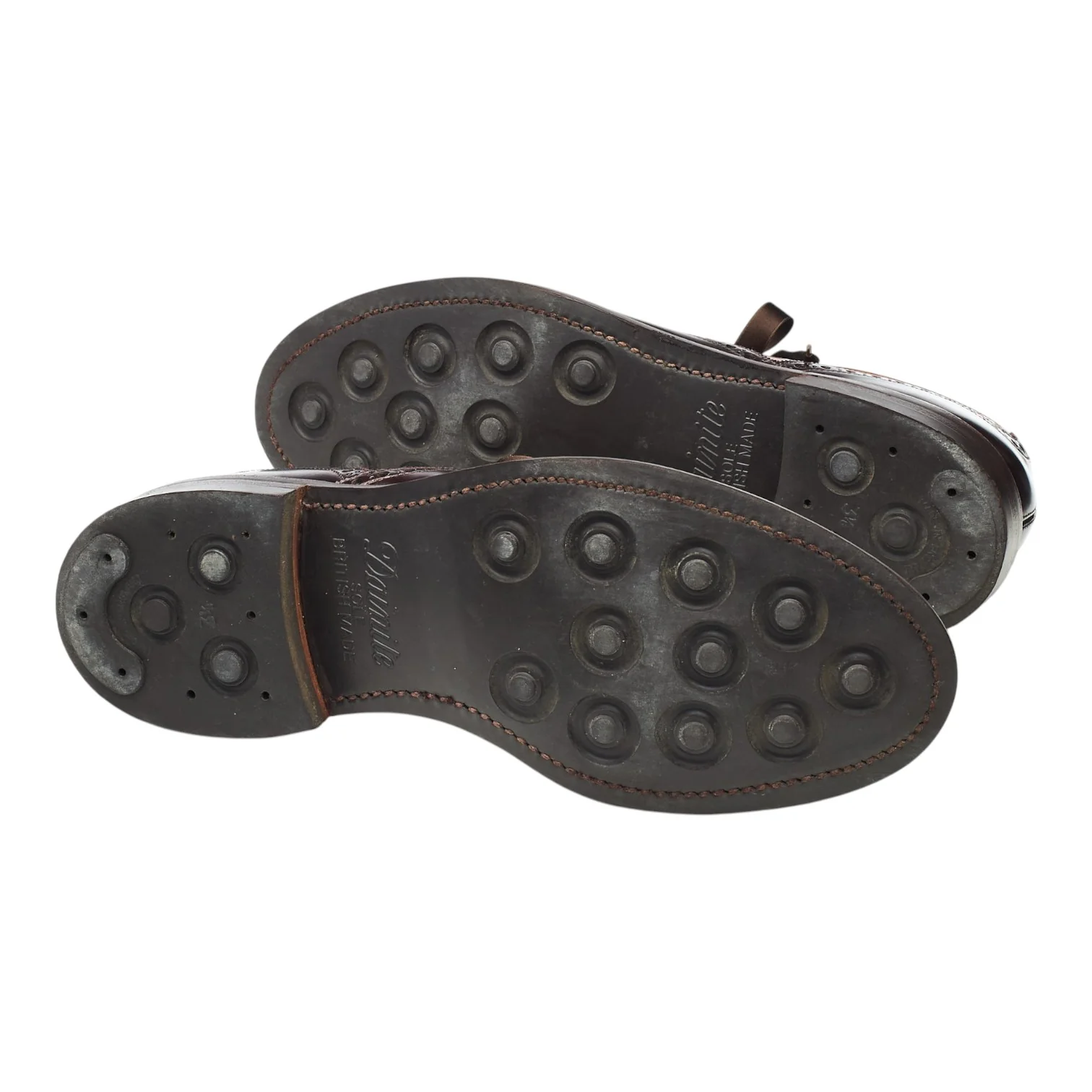 Women's 'Luna' Dark Brown / Tan Leather Derby Brogues UK 6 C - Image 5