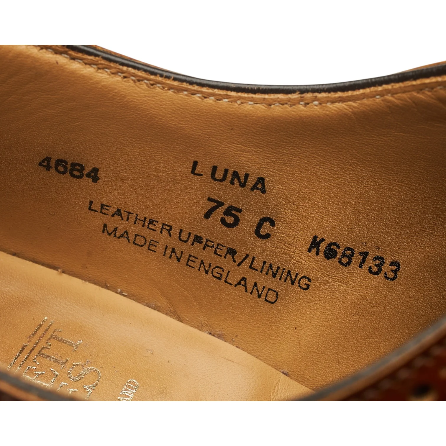 Women's 'Luna' Dark Brown / Tan Leather Derby Brogues UK 6 C - Image 7