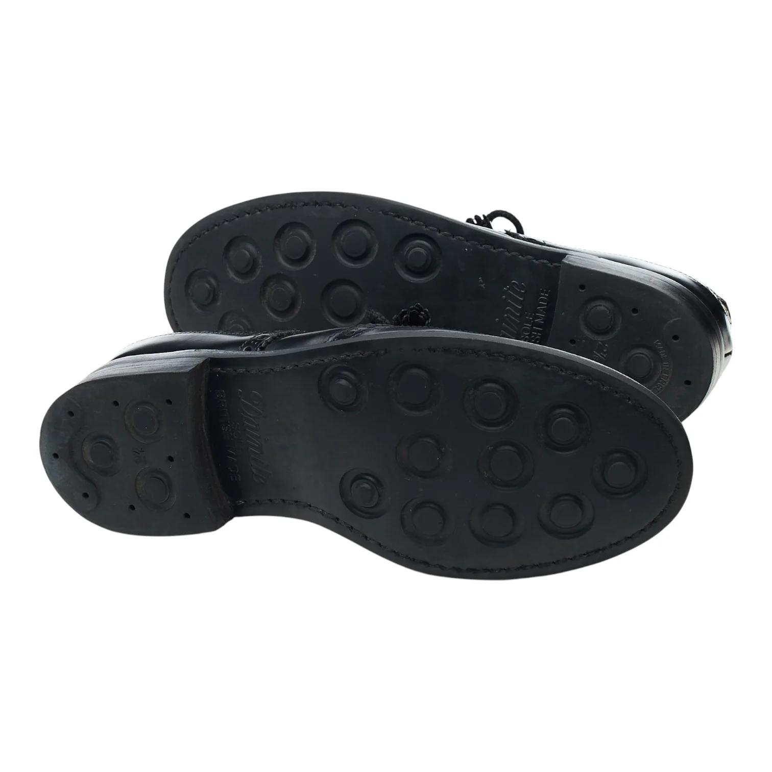 Women's 'Marianne' Black Leather Derby Brogues UK 4 D - Image 5