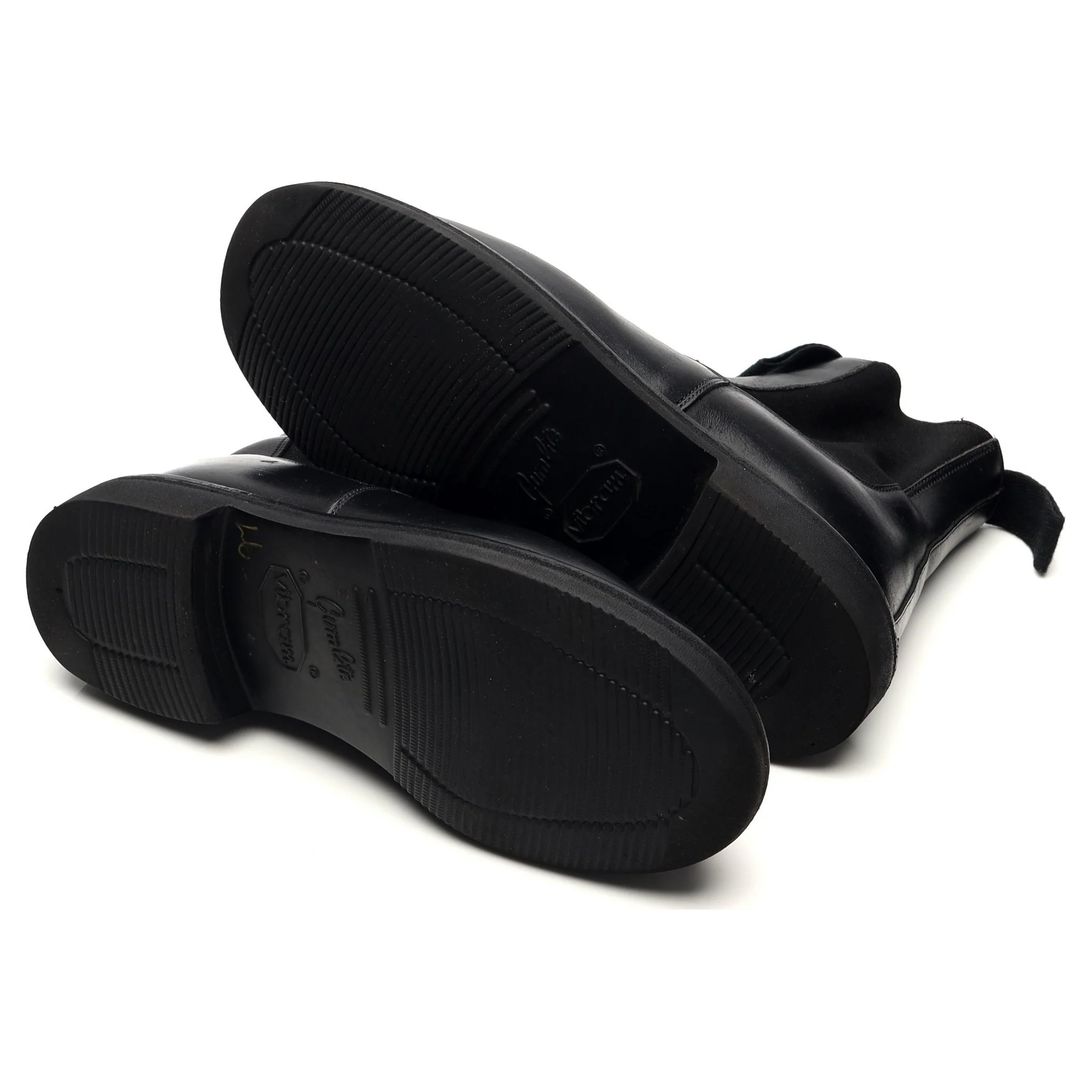 Women's 'Paula' Black Leather Chelsea Boots UK 4 - Image 5