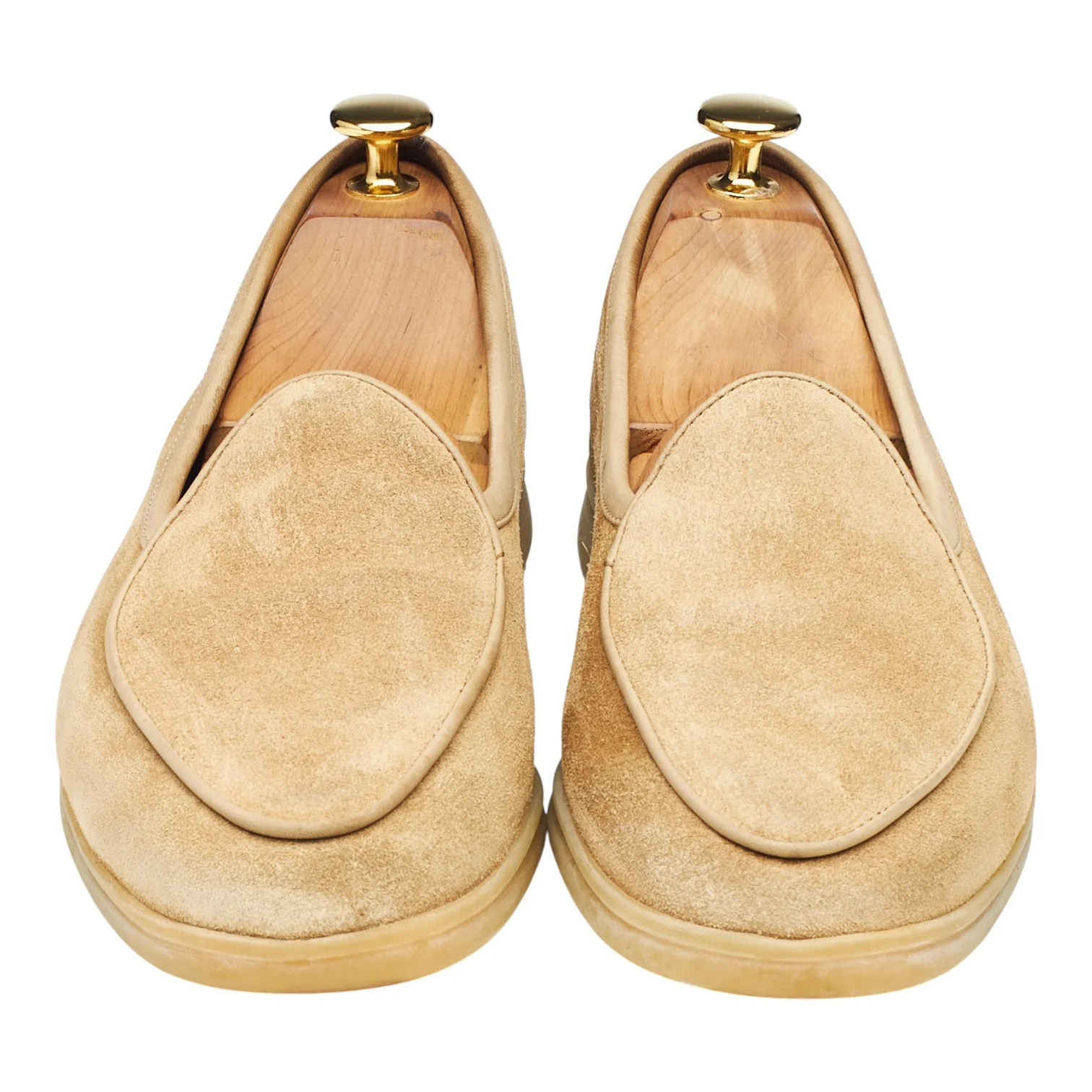 Women's 'Sagan Stride' Beige Suede Slip On Loafers UK 6 / UK 6.5 - Image 2