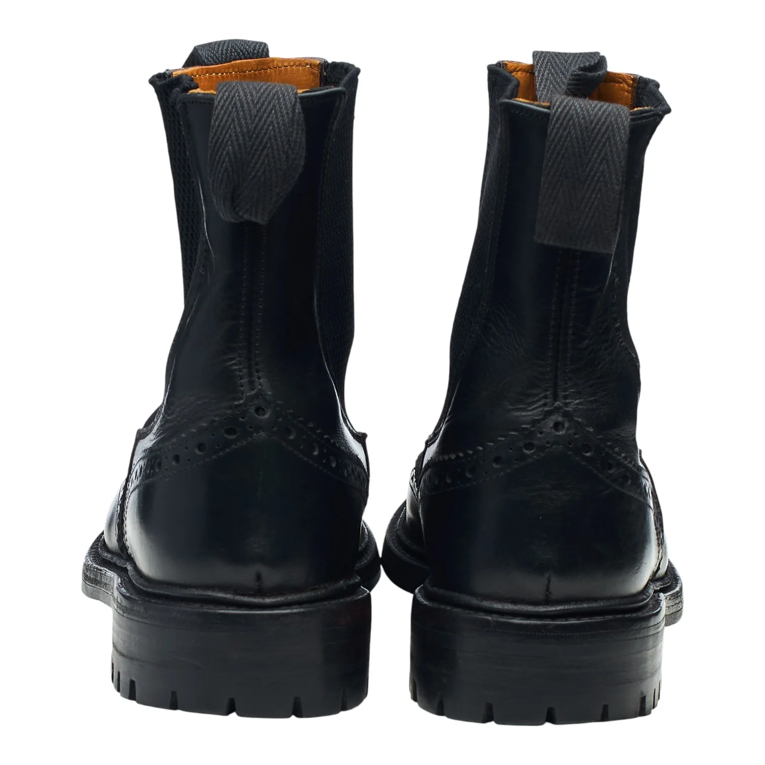 Women's 'Silvia' Black Leather Chelsea Boots UK 5 - Image 4