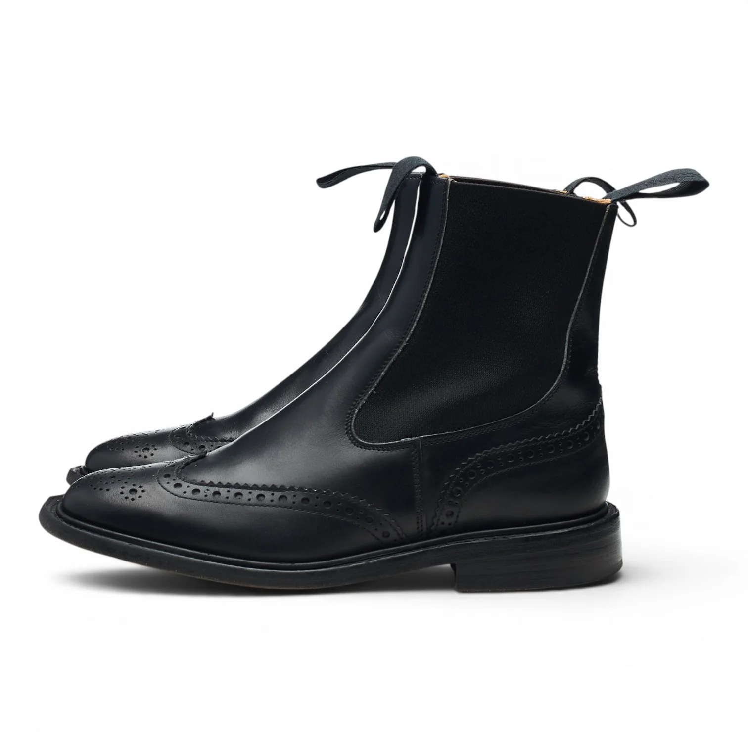 Women's 'Silvia' Black Leather Chelsea Boots UK 5 - Image 3