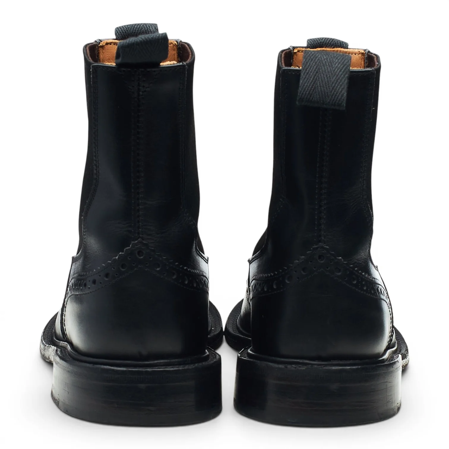 Women's 'Silvia' Black Leather Chelsea Boots UK 5 - Image 4