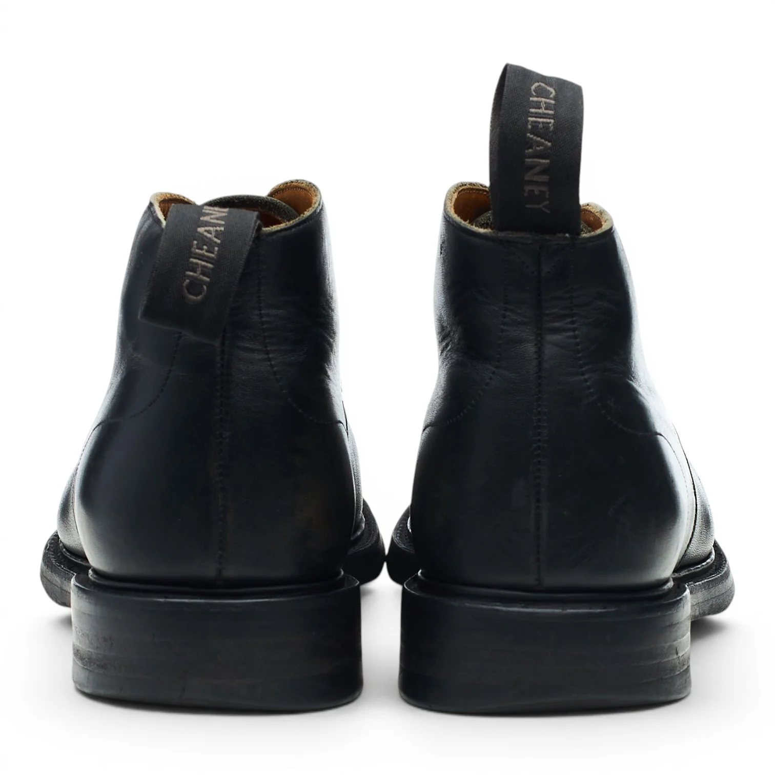 Women's Toast Black Leather Chukka Boots UK 7 D - Image 4